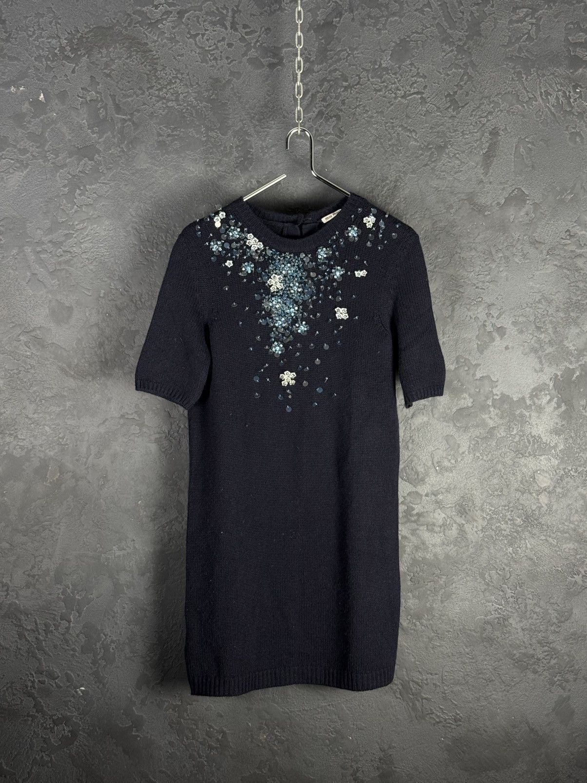 Miu Miu Vintage Miu Miu Women’s Short Sleeve Dress Designer Size M / US 6-8 / IT 42-44 - 4 Thumbnail