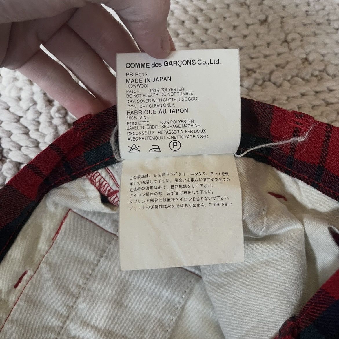 Comme des Garcons Homme Plus Comme Des Garçons Homme Plus AW08 time for magic patch pants Size US 30 / EU 46 - 7 Thumbnail