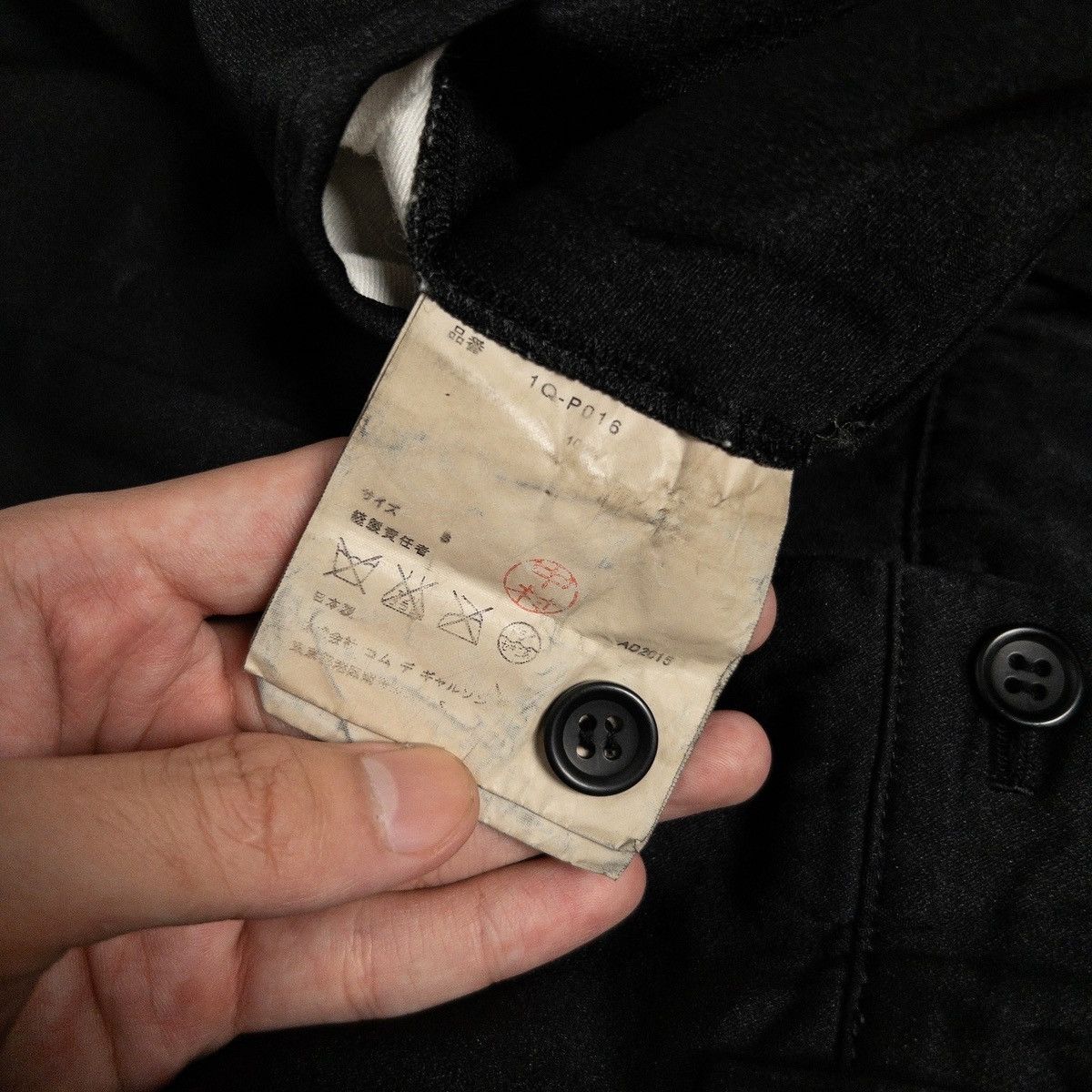 Comme des Garcons × Comme des Garcons Black × Rei Kawakubo Comme des Garcons Black Star 3/4 Pant Size US 29 - 8 Thumbnail