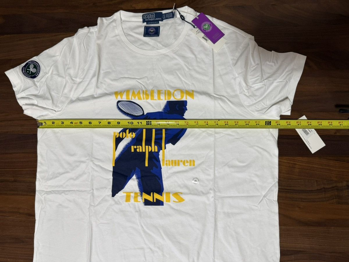 Polo Ralph Lauren Polo Ralph Lauren Wimbledon Slim Graphic Print T-Shirt XXL Size US XXL / EU 58 / 5 - 8 Thumbnail