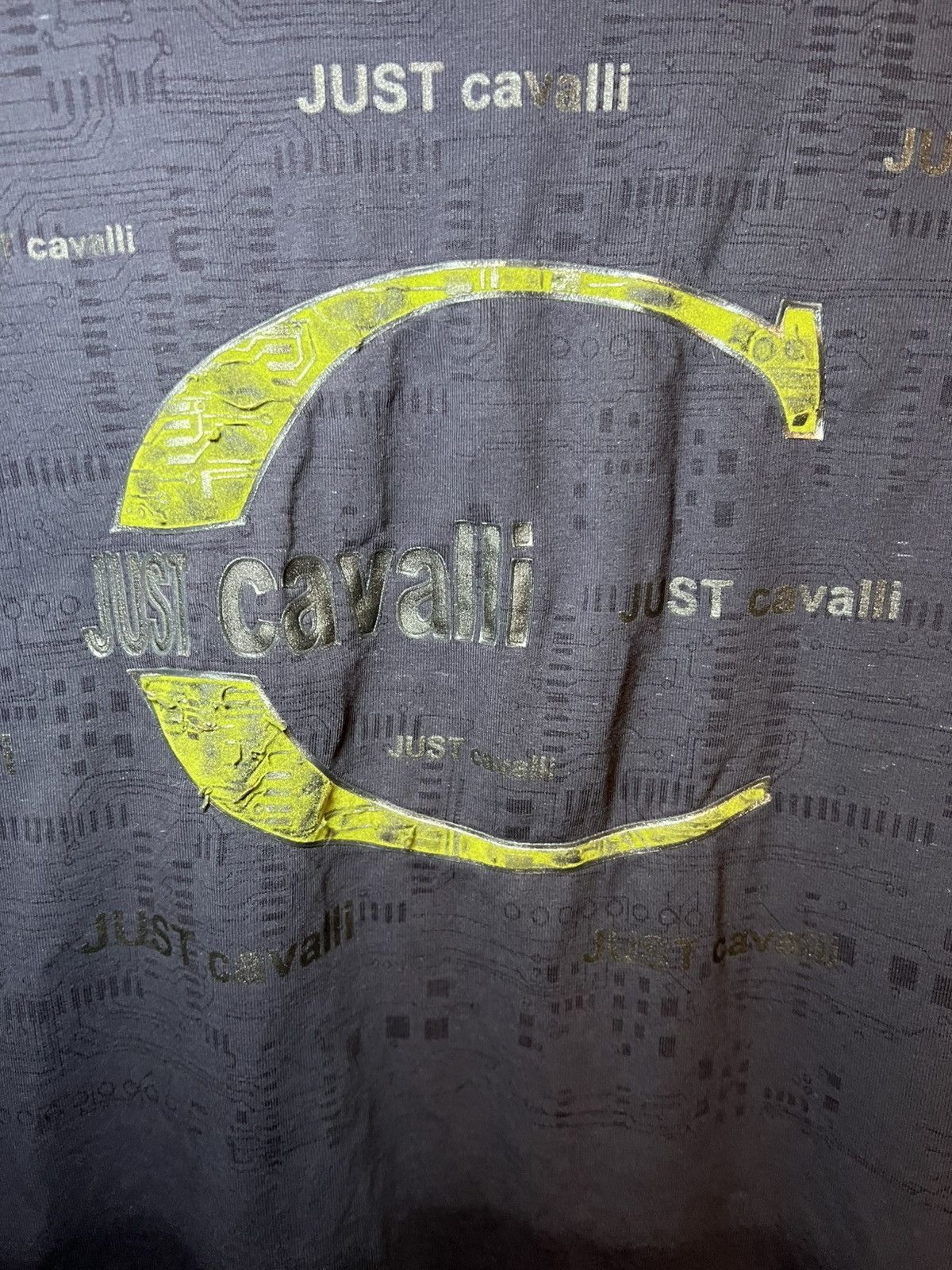 Just Cavalli Just Cavalli digital logo longsleeve shirt Size US XL / EU 56 / 4 - 8 Thumbnail