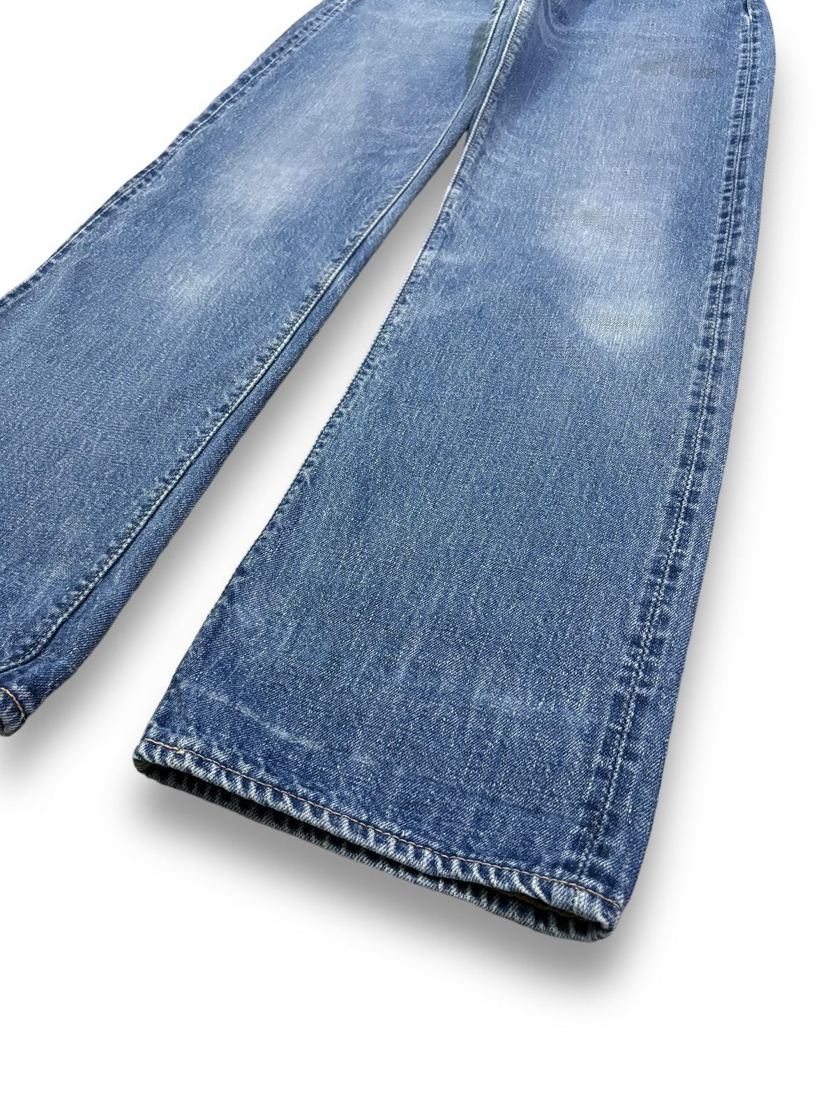 Orslow Vintage Y2K Orslow Selvedge Blue Faded Straight Leg Jeans Size US 28 / EU 44 - 11 Thumbnail