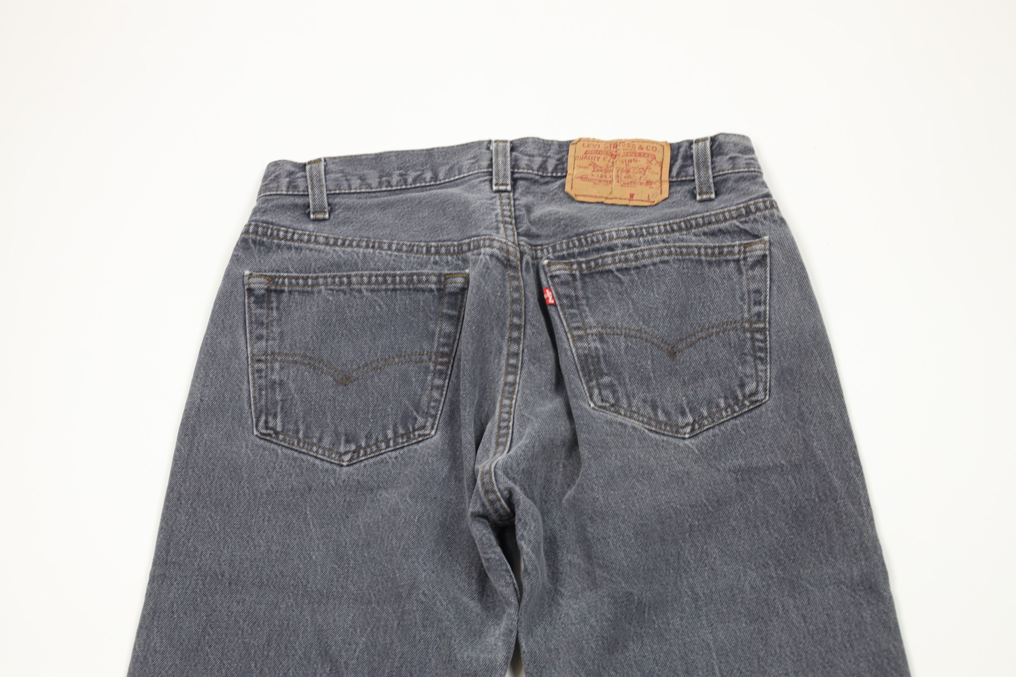 Levi's × Vintage Vintage 80s Levis 501xx Fly Original Fit Jeans Gray USA Size US 32 / EU 48 - 9 Thumbnail