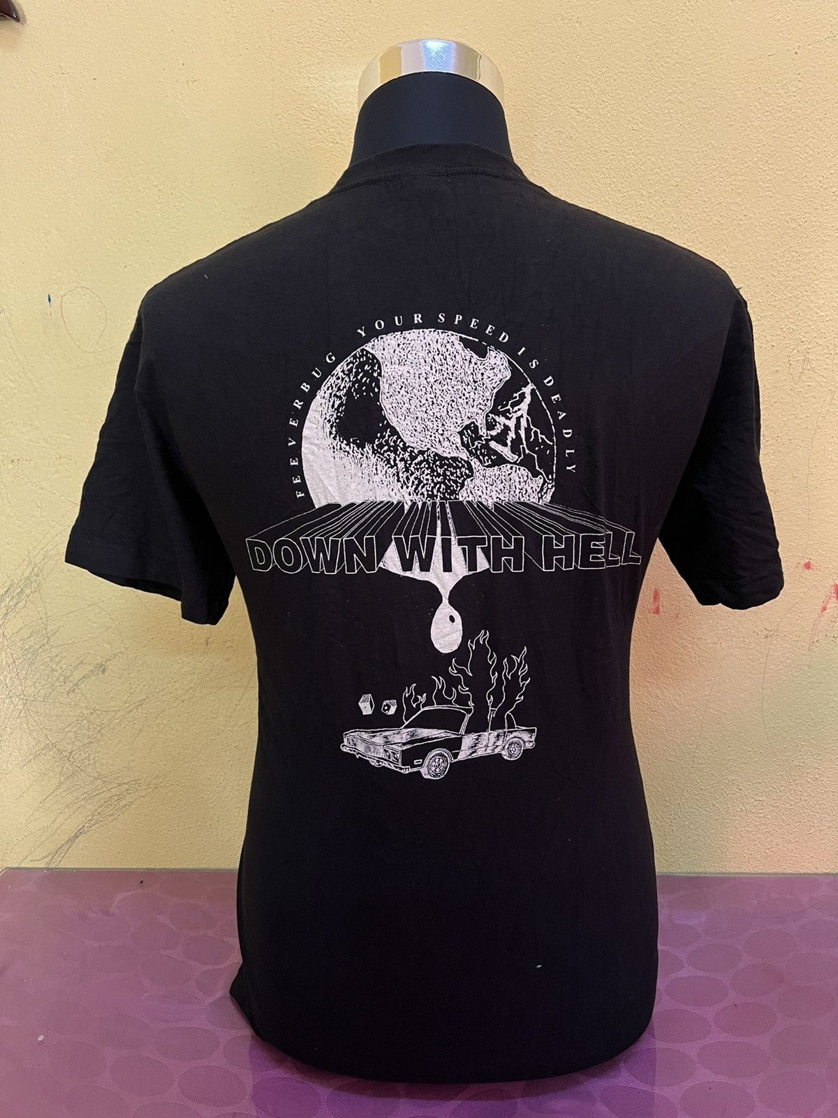 Gildan Down with hell tshirt Size US M / EU 48-50 / 2 - 1 Thumbnail