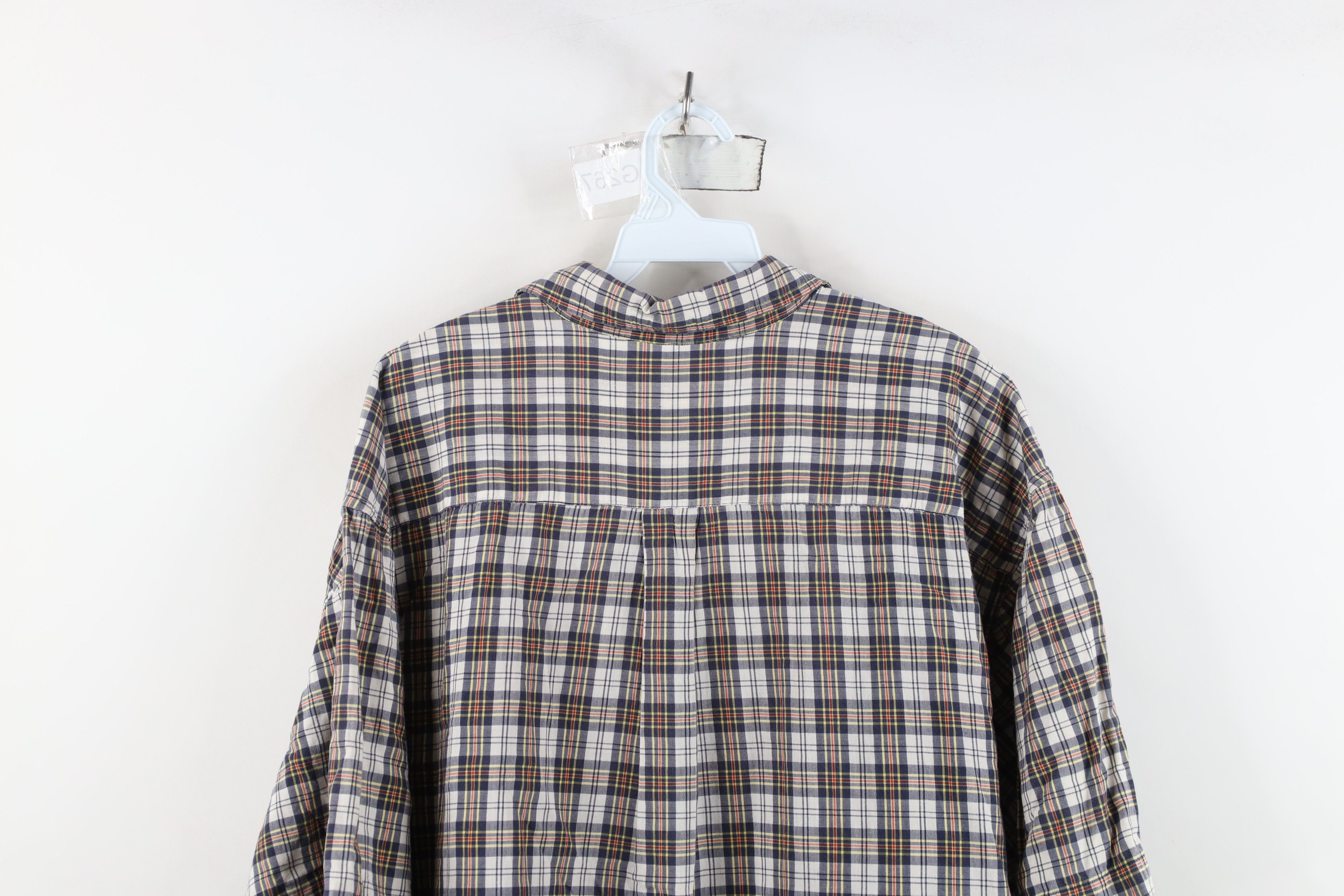 Abercrombie & Fitch Vintage 90s Abercrombie & Fitch Collar Button Shirt Plaid Size US L / EU 52-54 / 3 - 12 Thumbnail