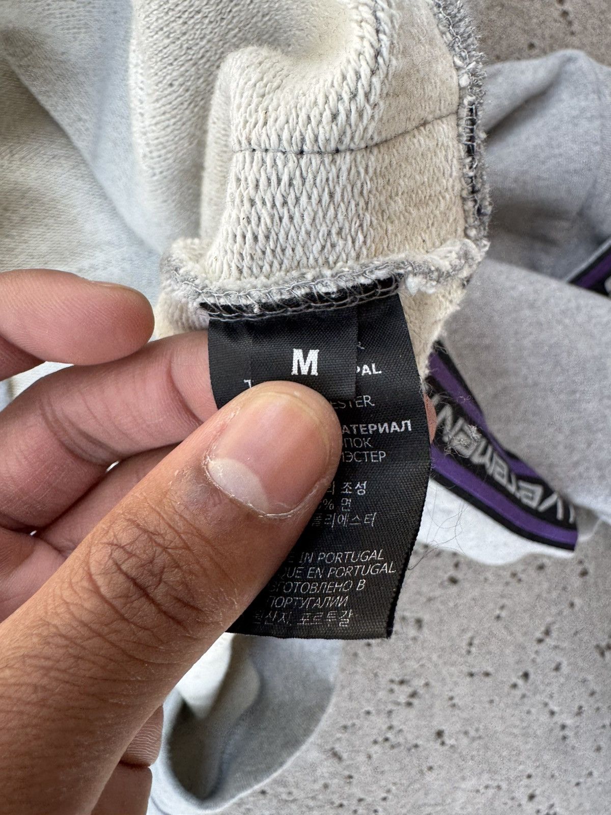 Vetements Vetements Run Tape Hoodie Size US M / EU 48-50 / 2 - 6 Thumbnail