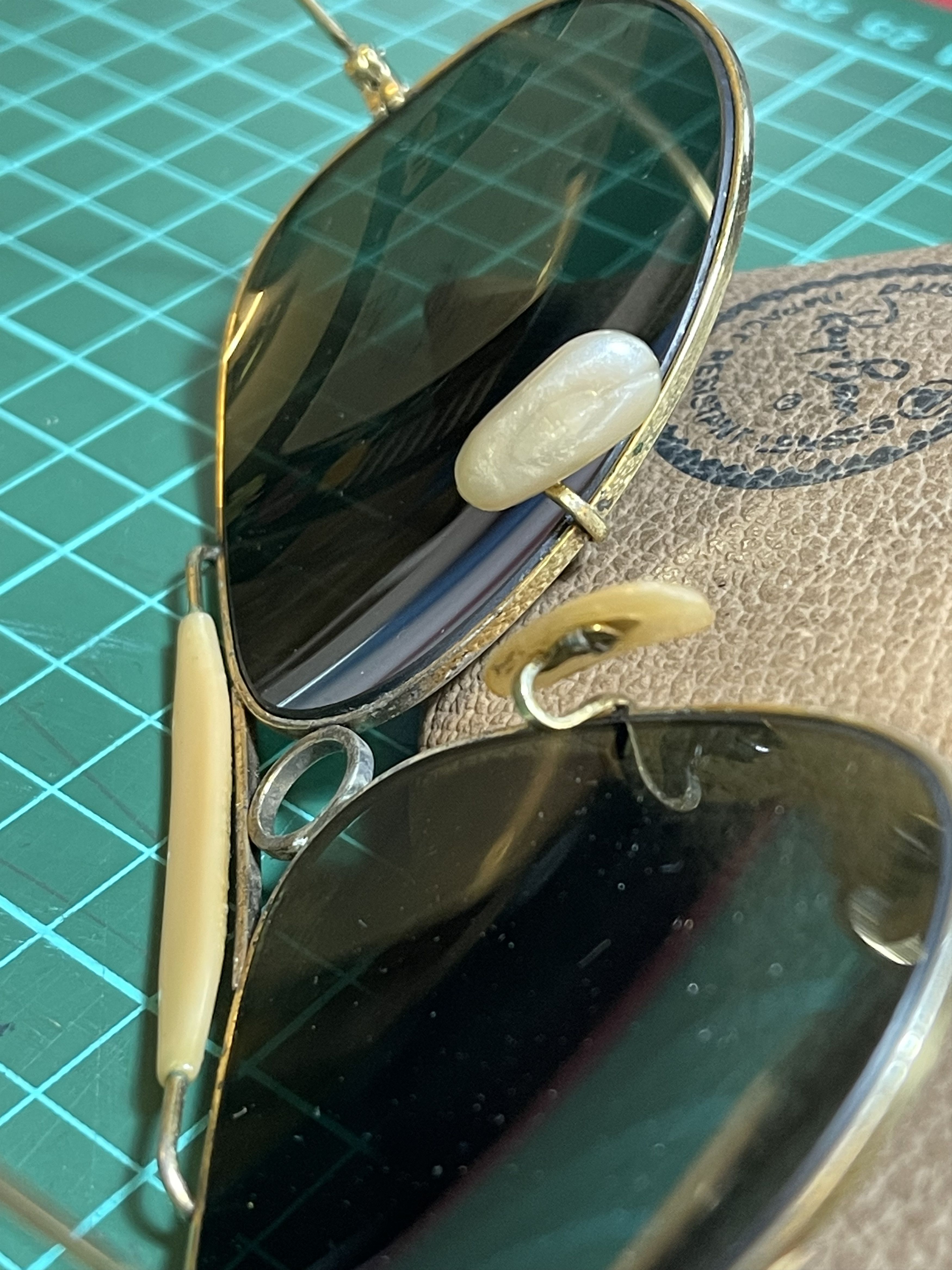 Bausch & Lomb × RayBan Vintage Ray ban B&L shooter Size ONE SIZE - 8 Thumbnail