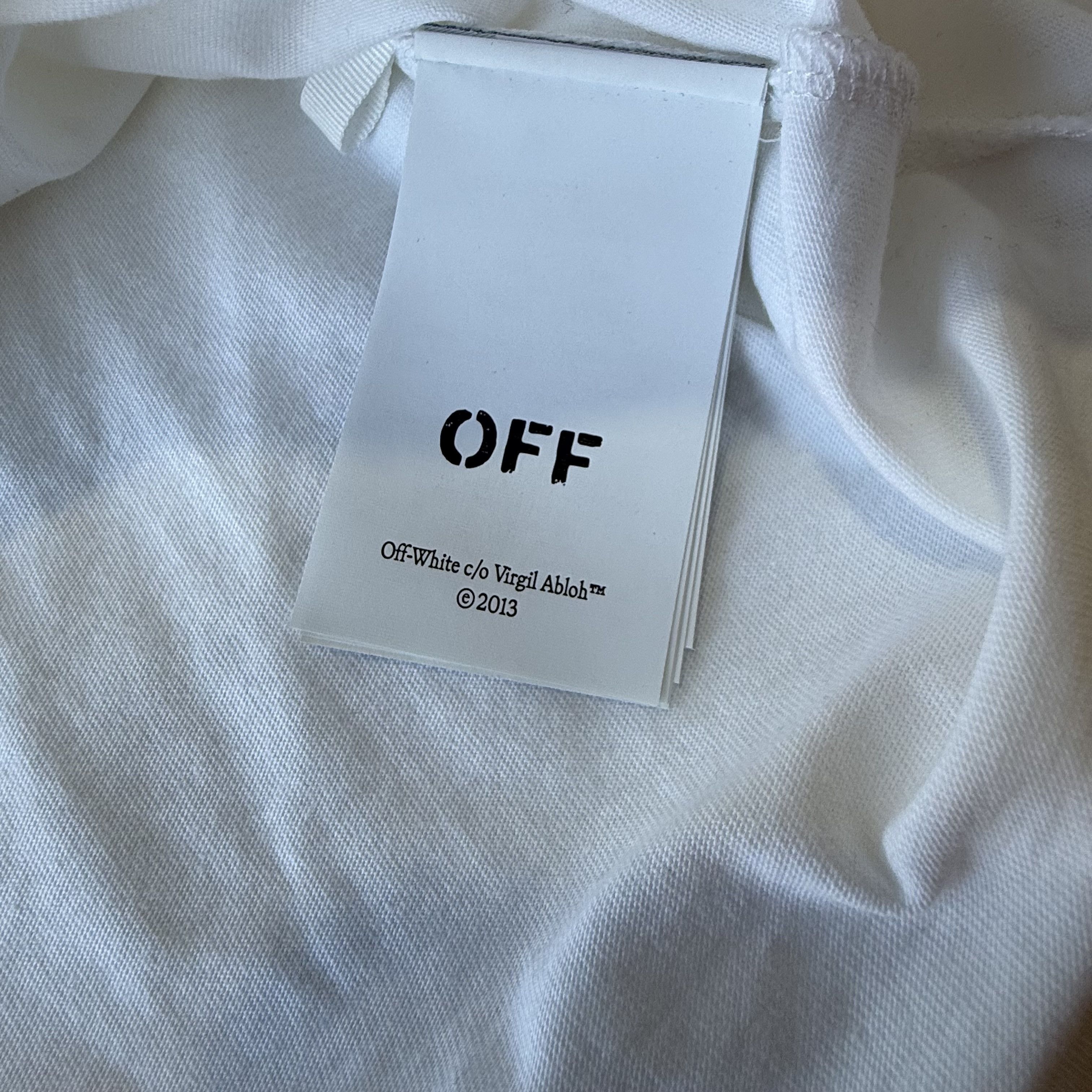 Off-White Off-White "_Logic" 10th Anniversary Logo Archive T-Shirt Size US XL / EU 56 / 4 - 5 Thumbnail