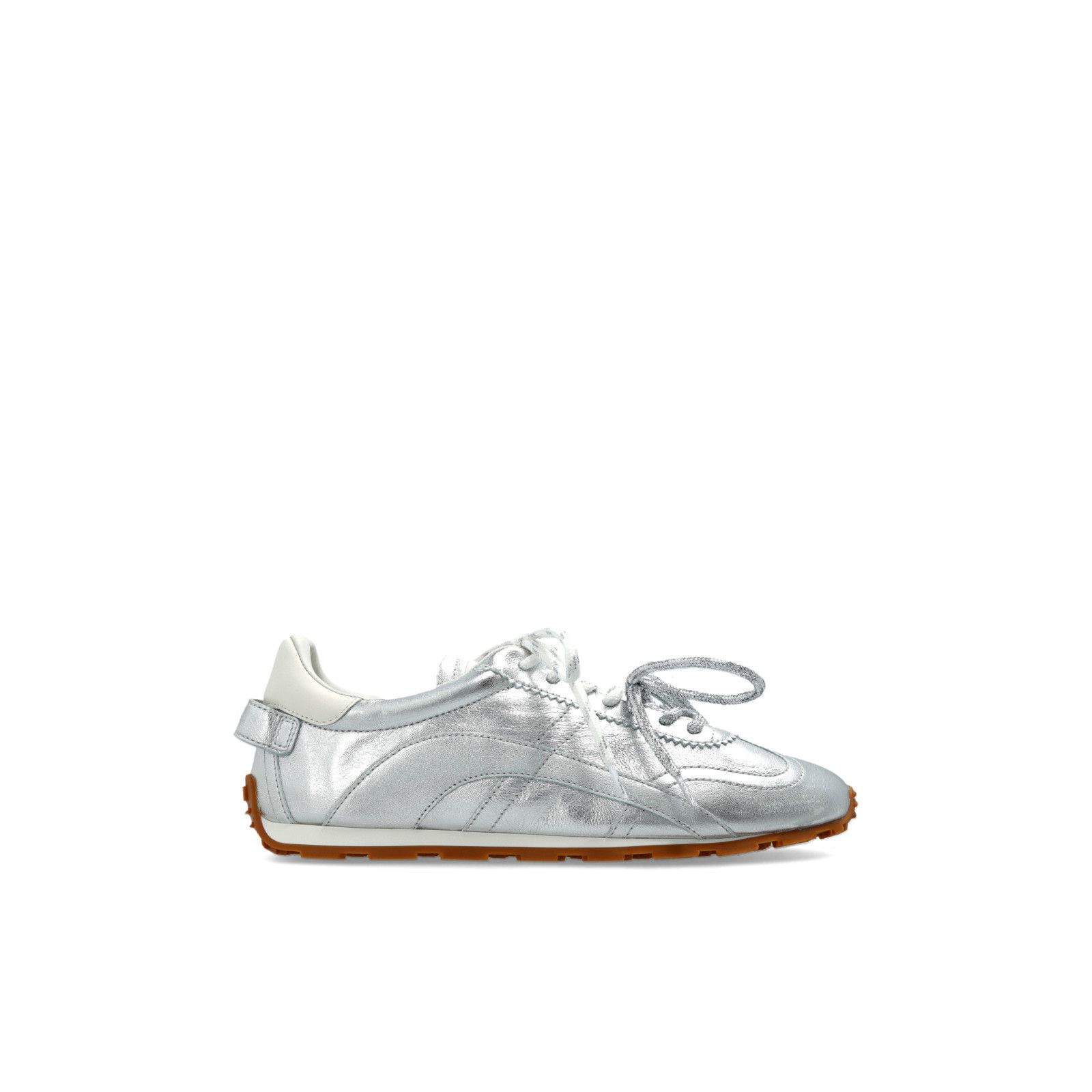 Dsquared2 DSQUARED2 DC-642 Silver Sneakers New & Authentic (Women's si Size US 7 / IT 37 - 1 Thumbnail