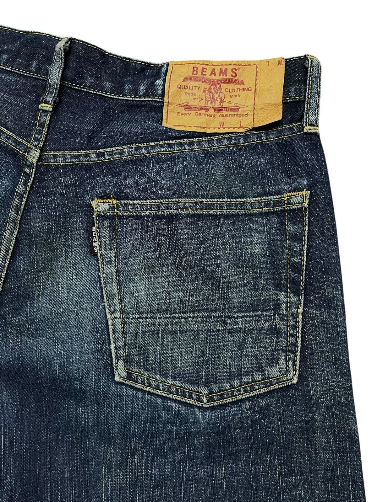 Beams Plus × Levi's Vintage BEAMS & Co.Ltd Tokyo Japanese Denim Jeans W33 Size US 33 - 8 Thumbnail