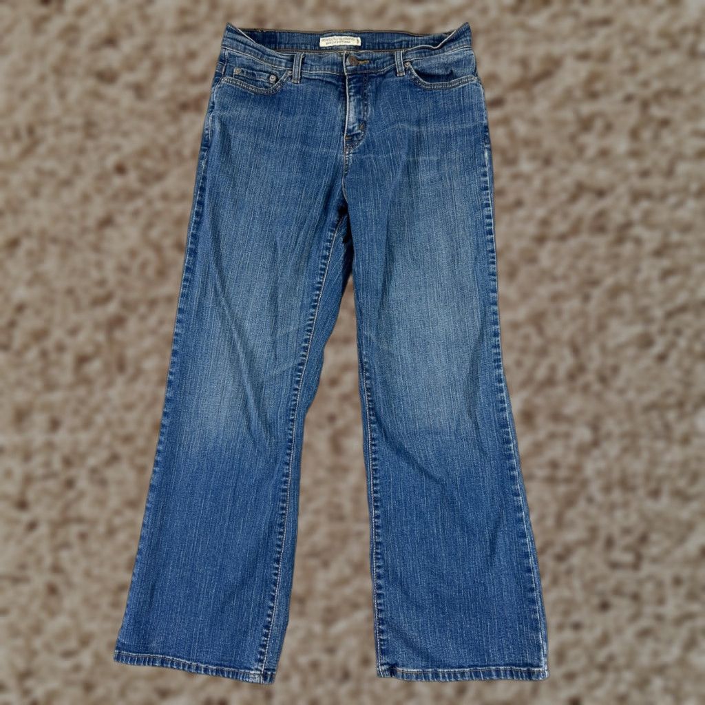 Levi's VINTAGE Levi's Jeans Women 8 Blue Denim 512 Bootcut Mid Wash Regular Fit 27 Inseam Size 30" / US 8 / IT 44 - 1 Thumbnail