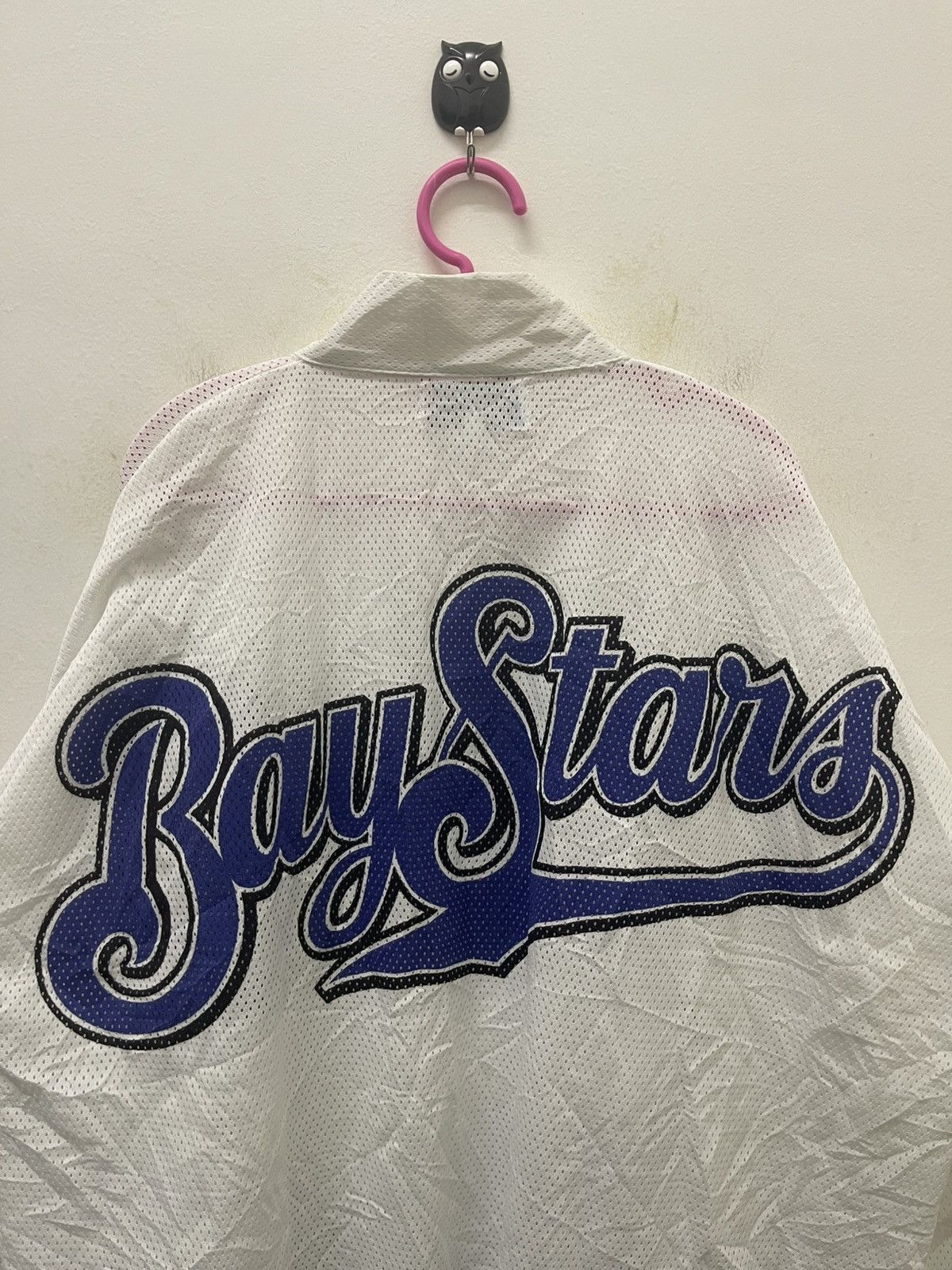 Japanese Brand Rare Vintage YOKOHAMA BAYSTARS Spell Out Big Logo Kimono Size US XL / EU 56 / 4 - 11 Thumbnail