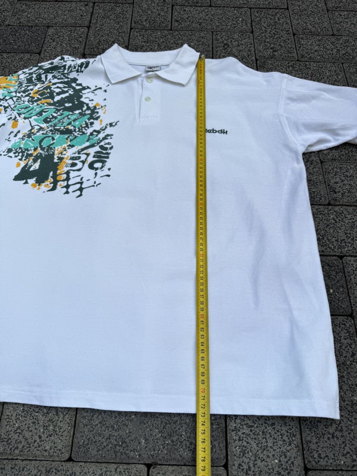 Reebok Vintage 90s REEBOK "MICHAEL STICH" Tennis Poloshirt Rare Size US L / EU 52-54 / 3 - 10 Thumbnail
