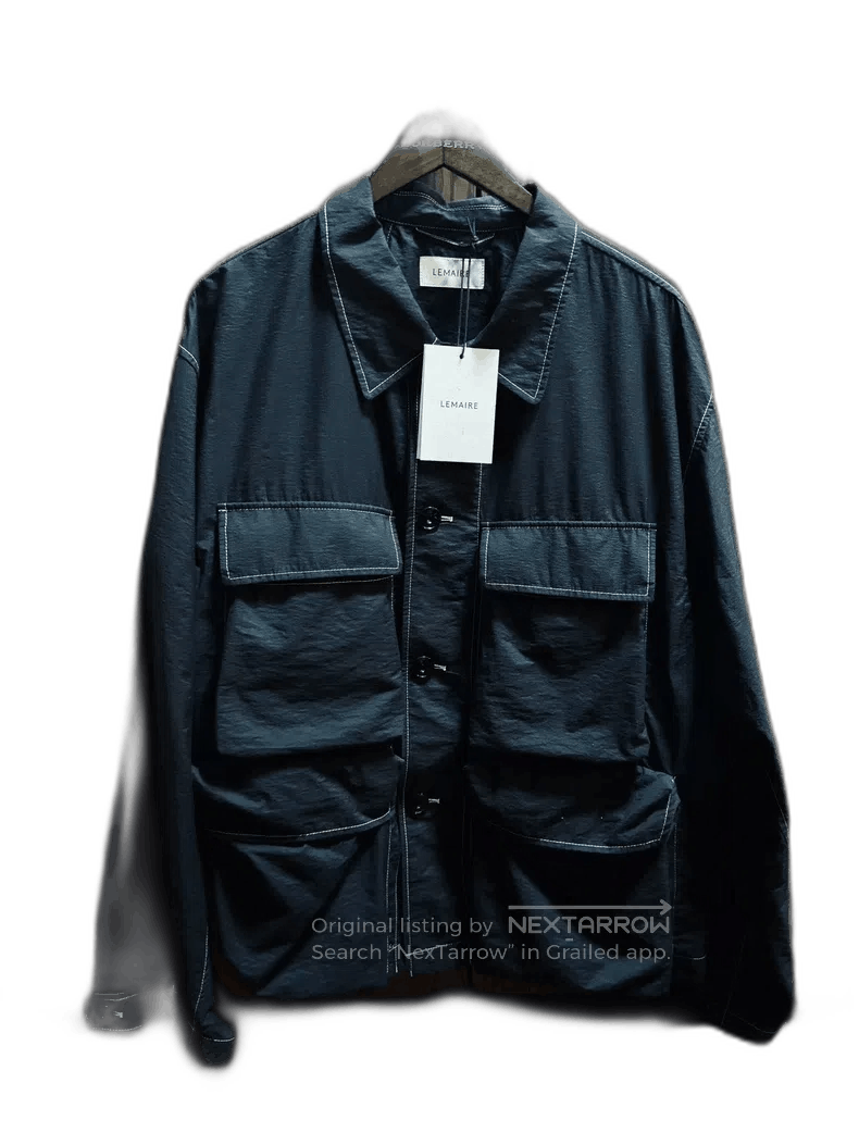 Lemaire Lemaire Men's Black Lightweight Jacket. Size US M / EU 48-50 / 2 - 1 Thumbnail