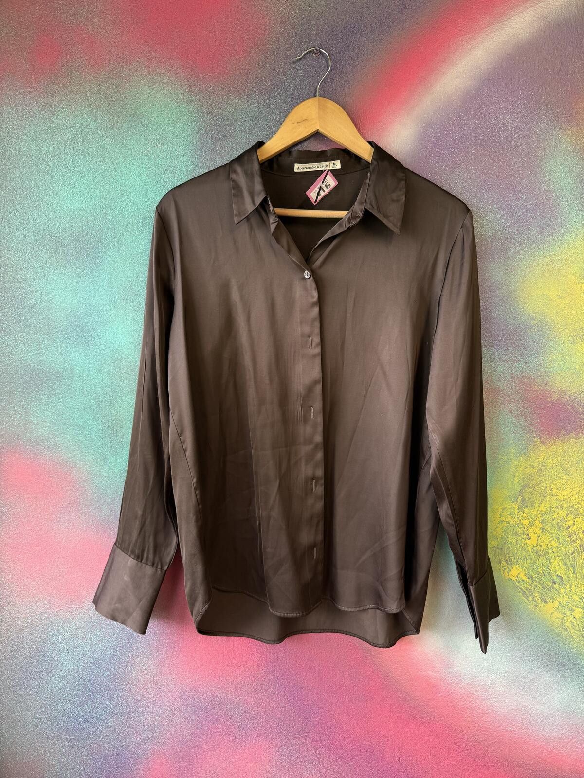 Other Abercrombie & fitch button down shirt in dark brwon/Mocha Size M / US 6-8 / IT 42-44 - 1 Thumbnail