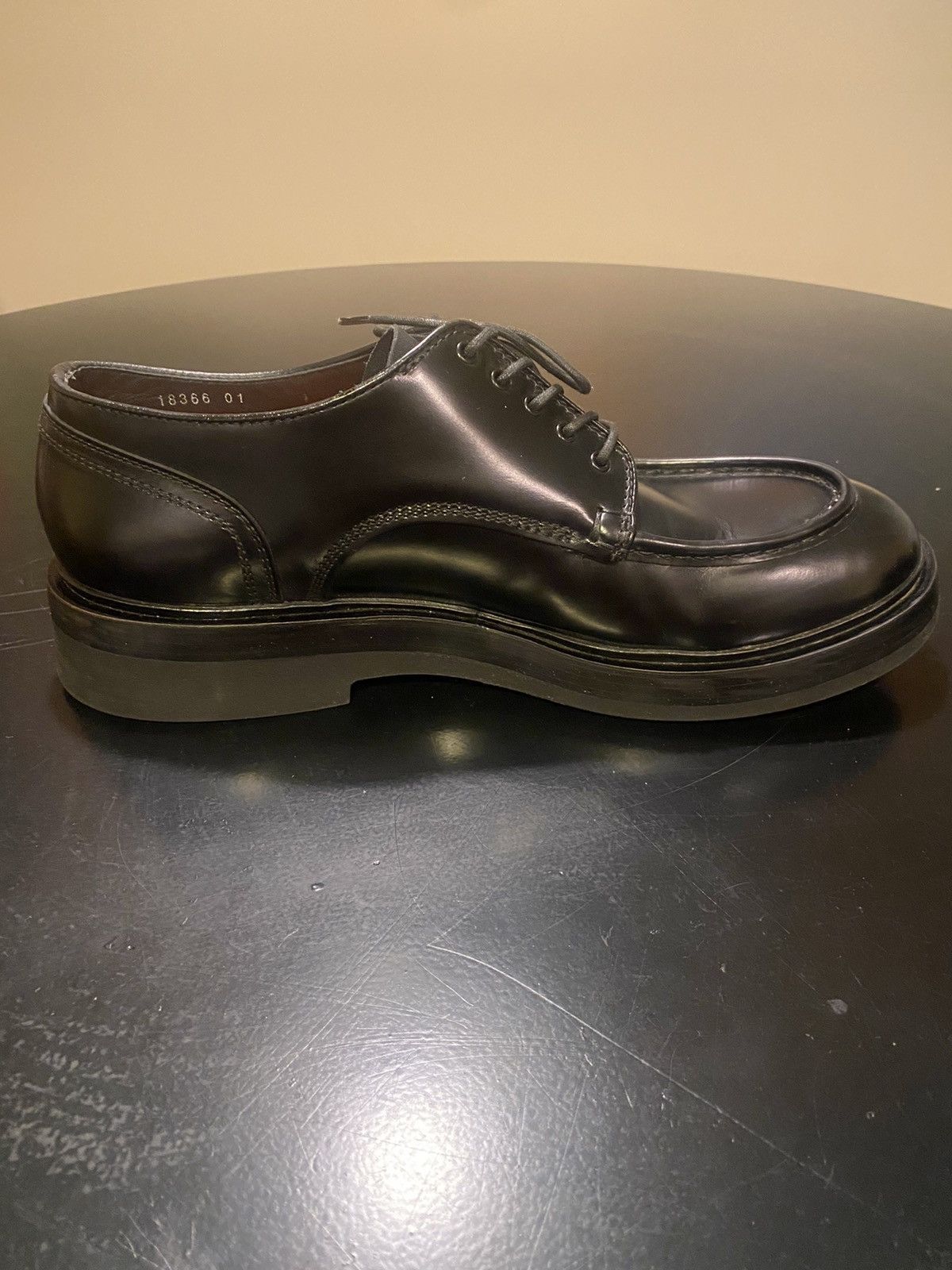 Santoni Santoni Round-Toe Lace Up Derby Shoes Size US 11 / EU 44 - 7 Thumbnail