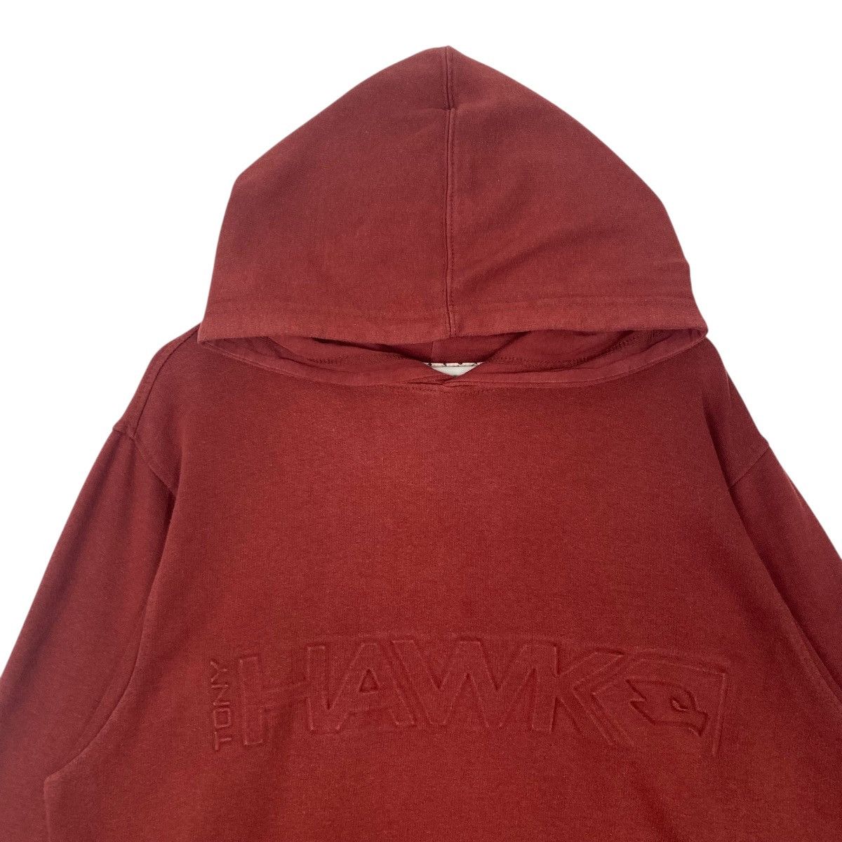 Vintage Vintage Tony Hawks Skateboard Hoodie Spellout Logo Red Sz L Size US L / EU 52-54 / 3 - 4 Thumbnail