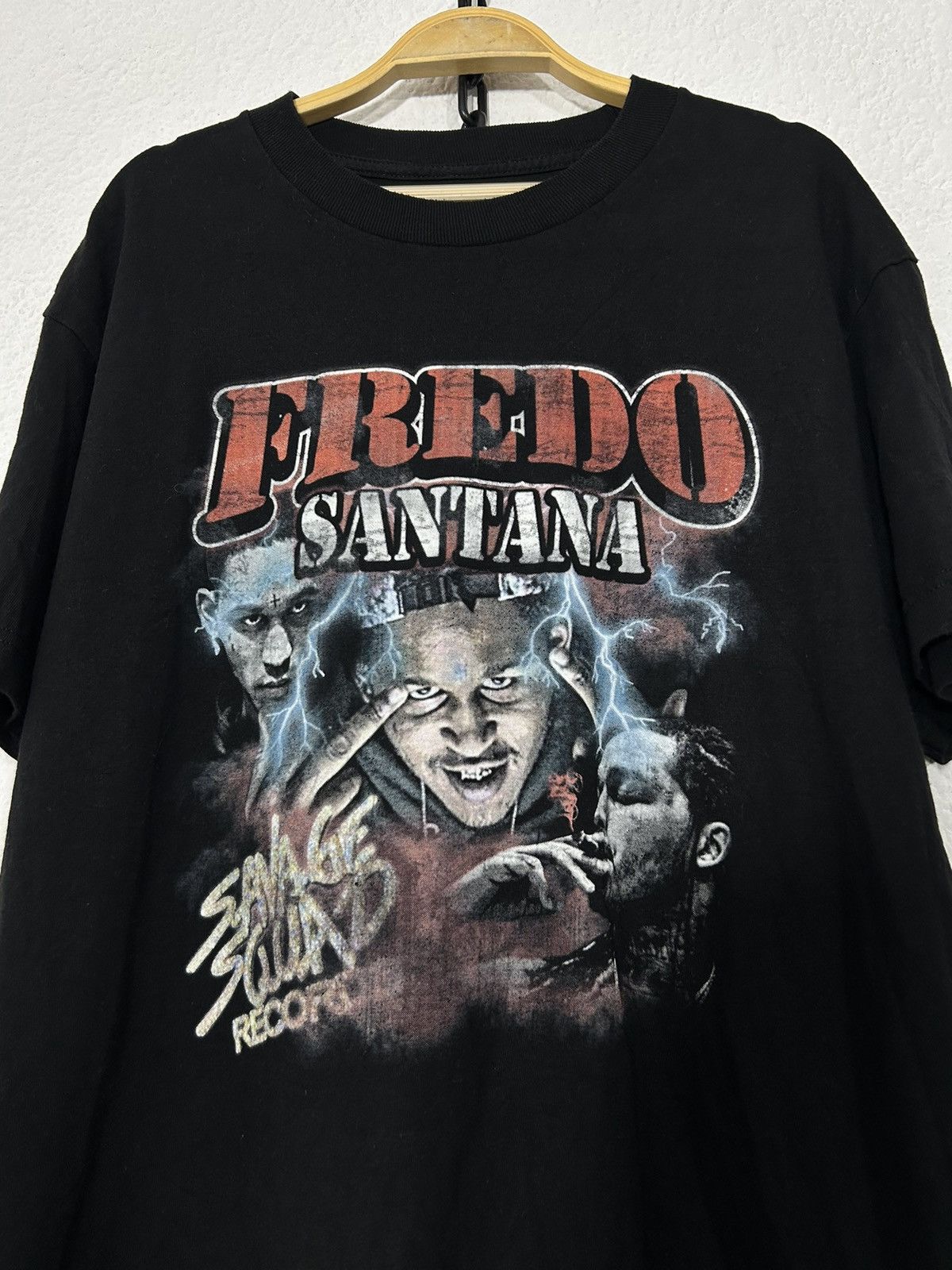 Glo Gang × Rap Tees Fredo Santana Savage Squad Records Size US M / EU 48-50 / 2 - 2 Thumbnail