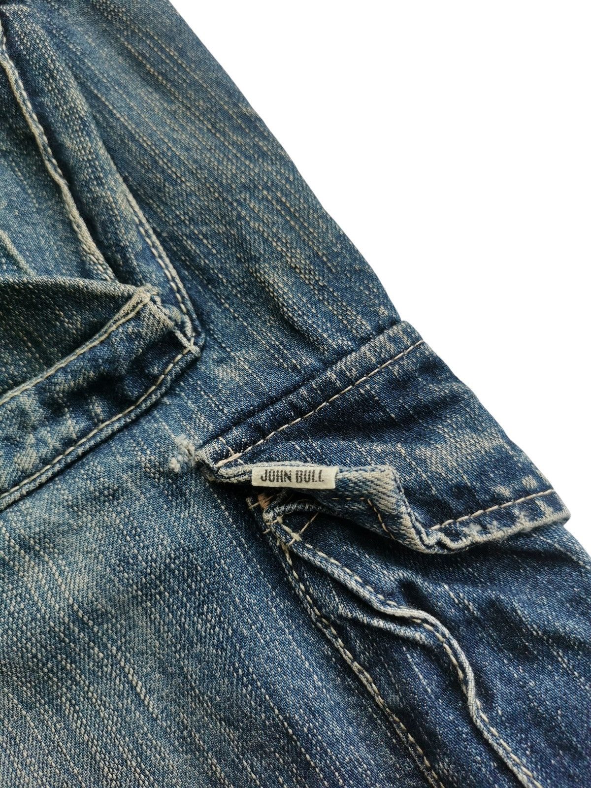 Johnbull Johnbull Distressed Faded Japanese Denim Size US 30 / EU 46 - 5 Thumbnail