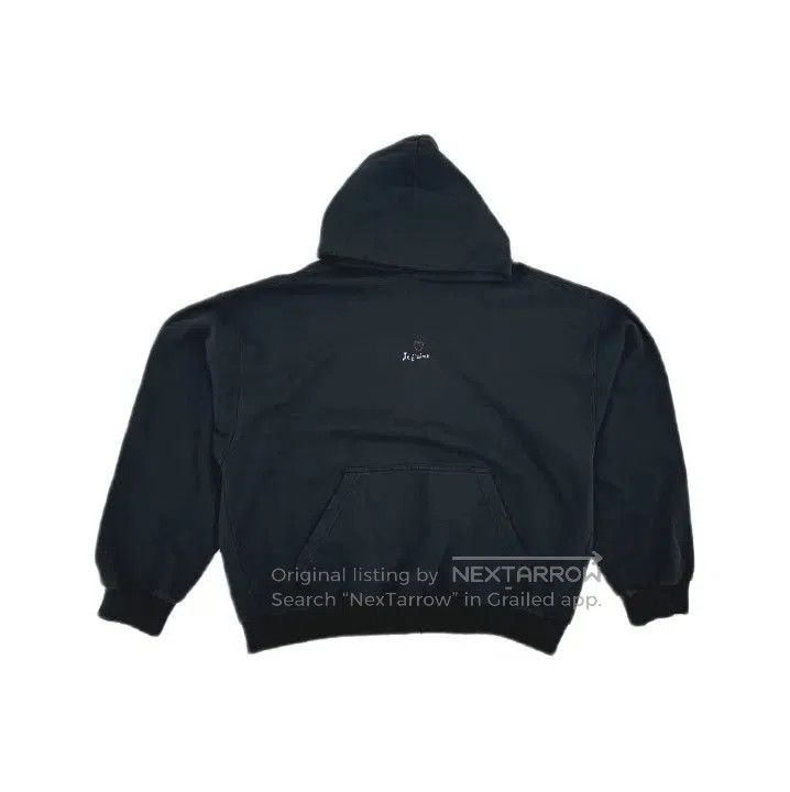 Balenciaga Balenciaga Black Logo Embroidered Long Sleeve Hoodie. Size US XS / EU 42 / 0 - 2 Thumbnail