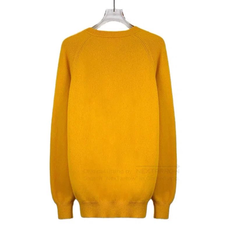 Givenchy Givenchy Orange Logo Fleece Cashmere Crewneck Long Sleeve Size US S / EU 44-46 / 1 - 2 Thumbnail