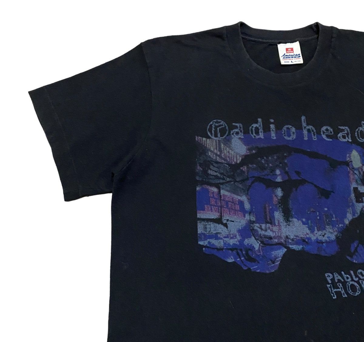 Band Tees Rare Vintage Rock Band Radiohead Pablo Honey T-shirt 1990s Size US L / EU 52-54 / 3 - 5 Thumbnail