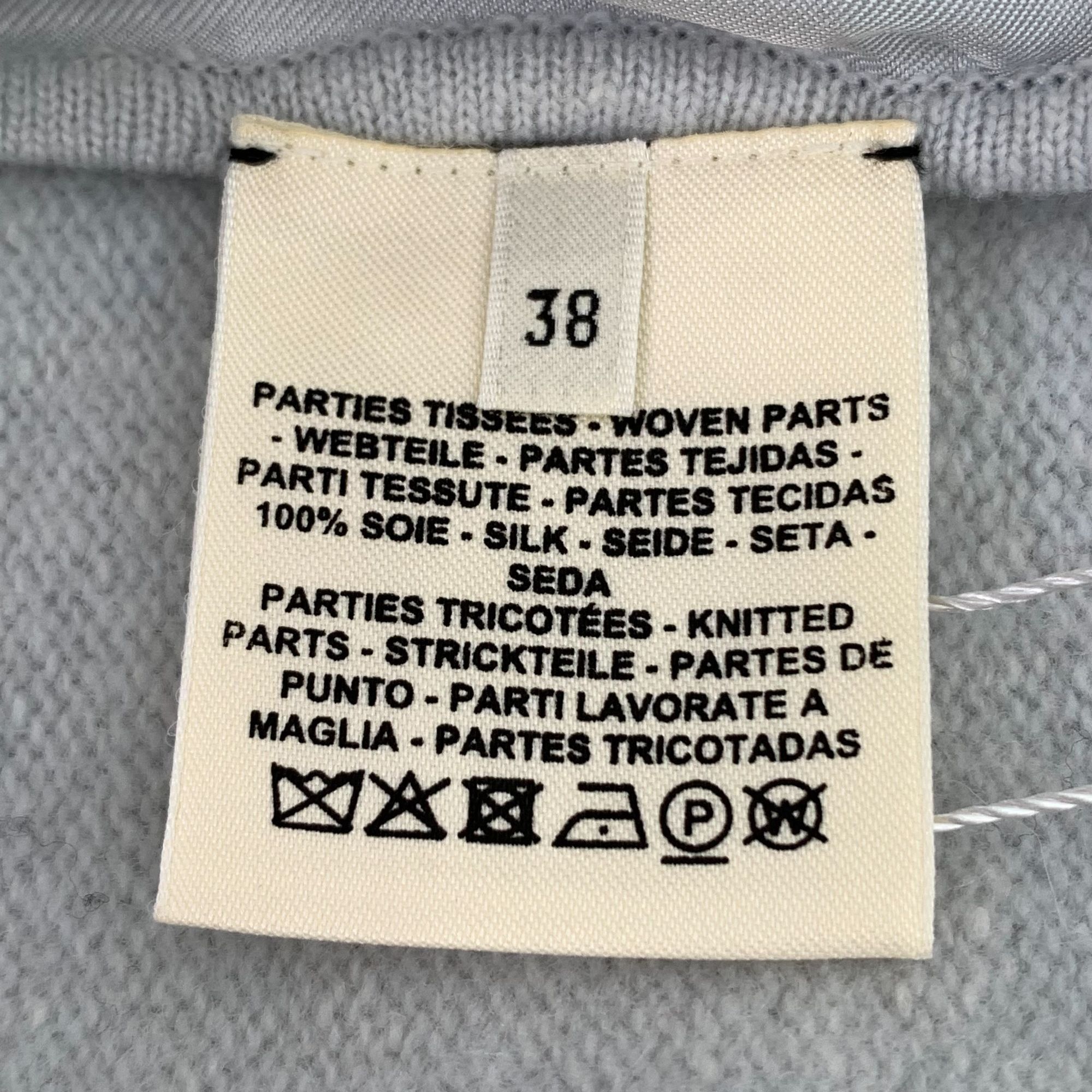 Hermes Hermès Brides De Gala Aqua Blue Wool & Silk Knit Sweater Siz Size S / US 4 / IT 40 - 5 Thumbnail