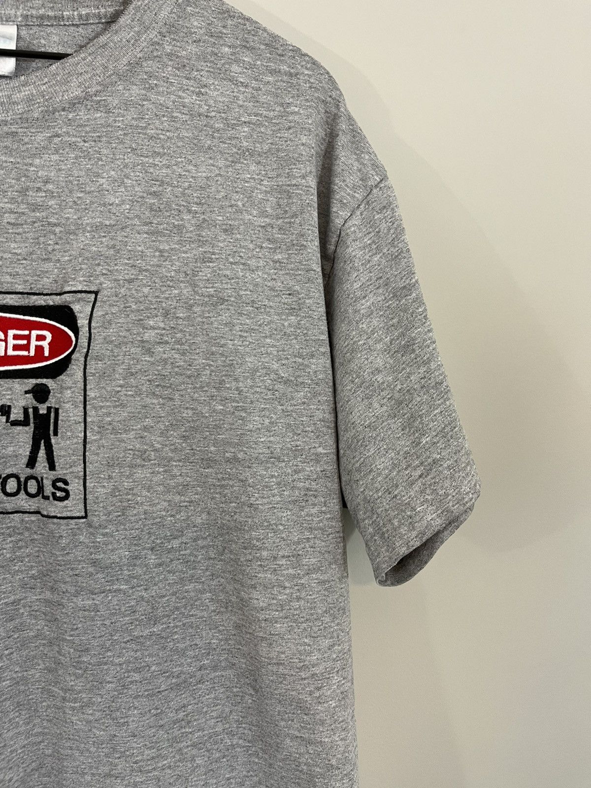 Vintage Vintage Distressed Danger Humor Faded Tee Size US L / EU 52-54 / 3 - 8 Thumbnail