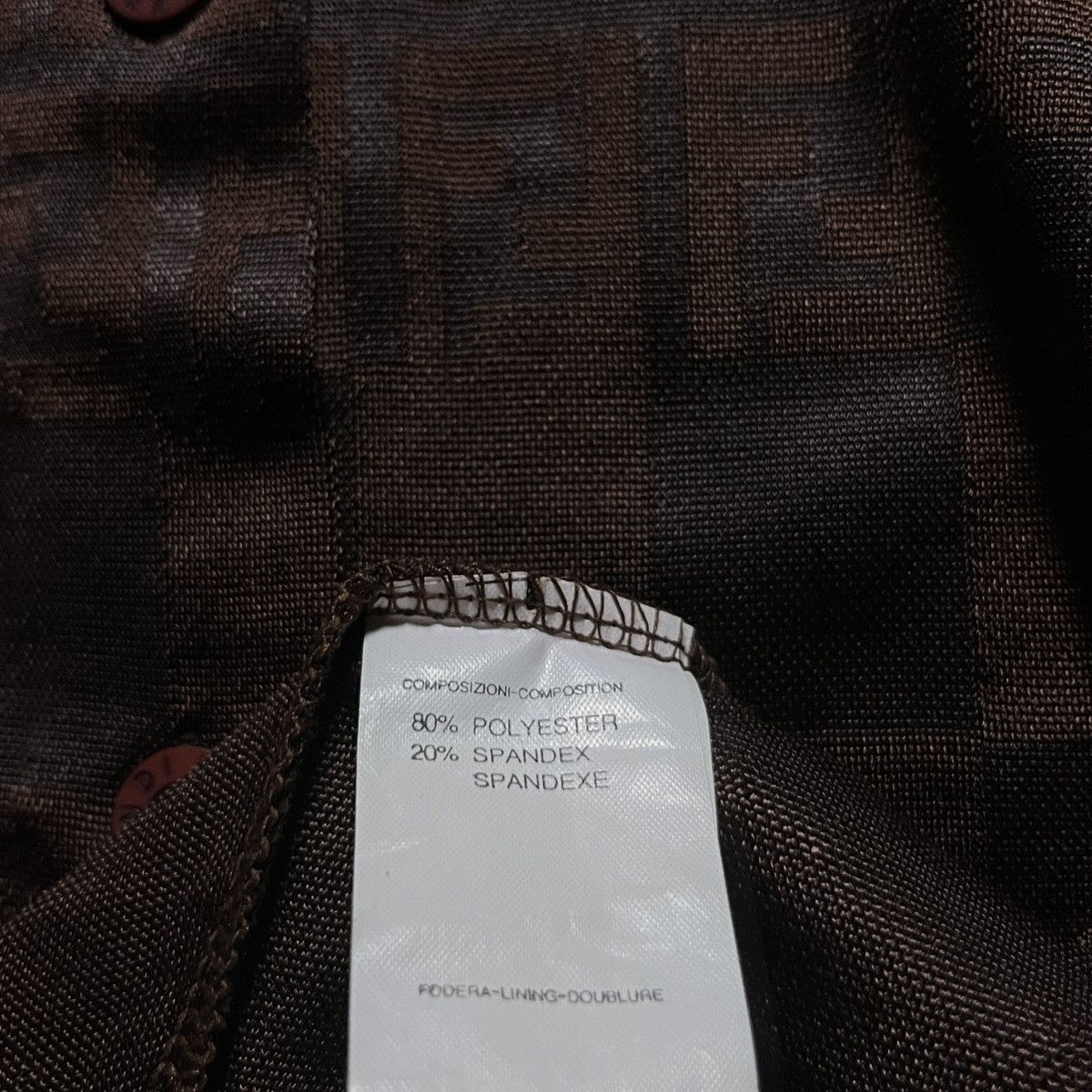Fendi Vintage Fendi Monogram Button-up Shirt Size US M / EU 48-50 / 2 - 6 Thumbnail