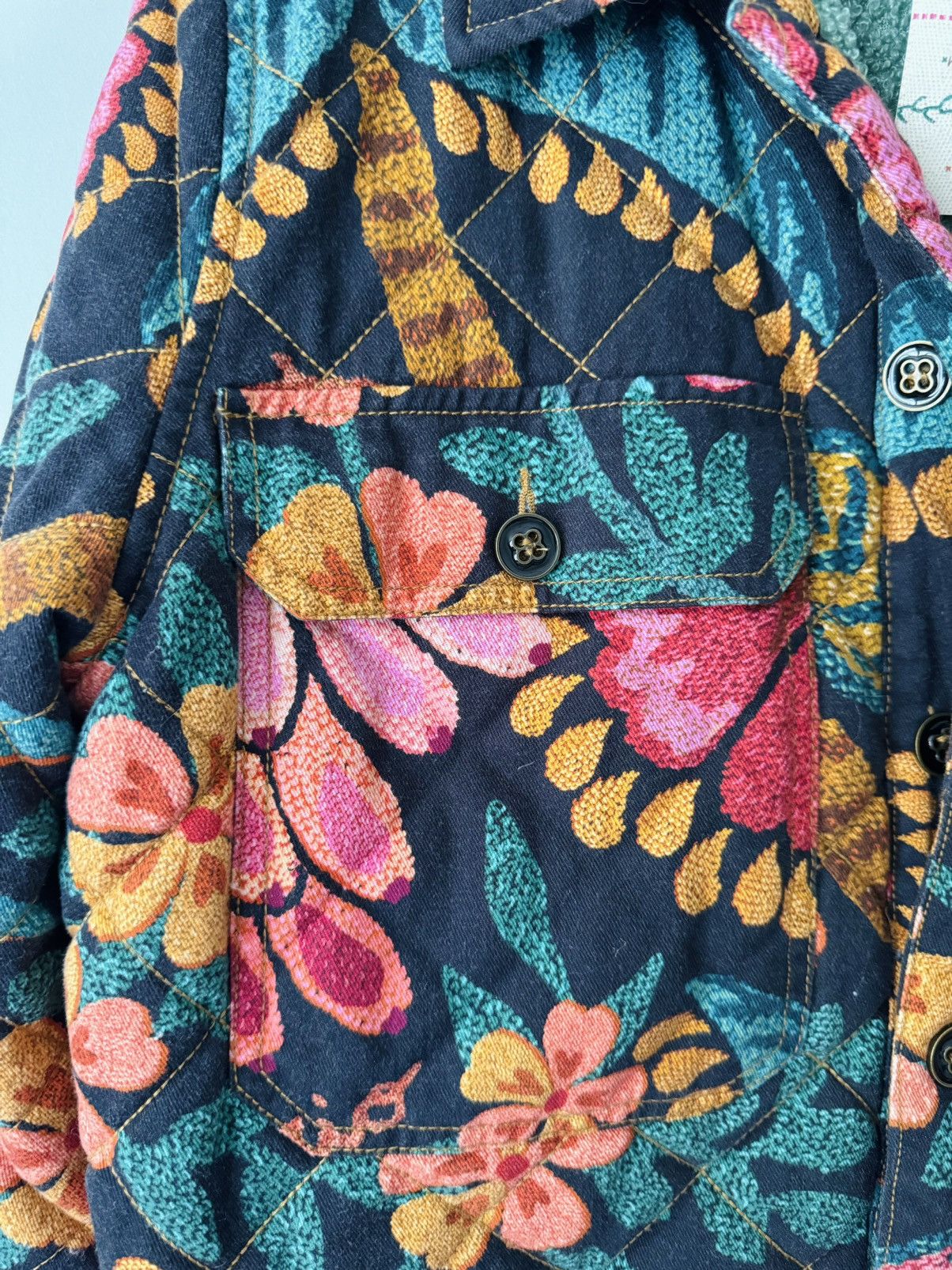 Farm Rio Farm Rio Made In Brazil Gabardine Jacket, Size M Size M / US 6-8 / IT 42-44 - 5 Thumbnail
