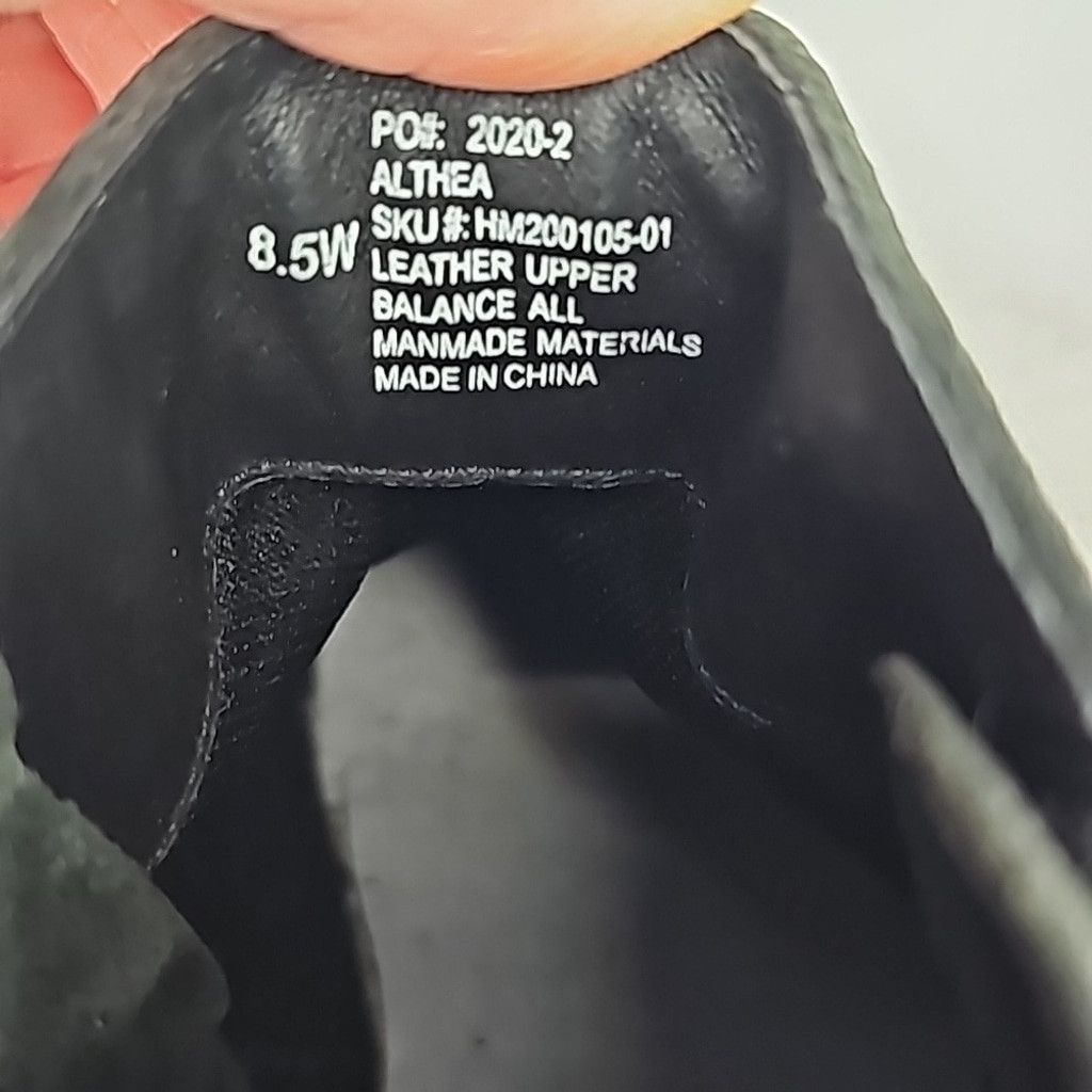 The Unbranded Brand Halsa Althea zipper leather black ankle boots booties sz 8.5 Size US 8.5 / IT 38.5 - 8 Thumbnail