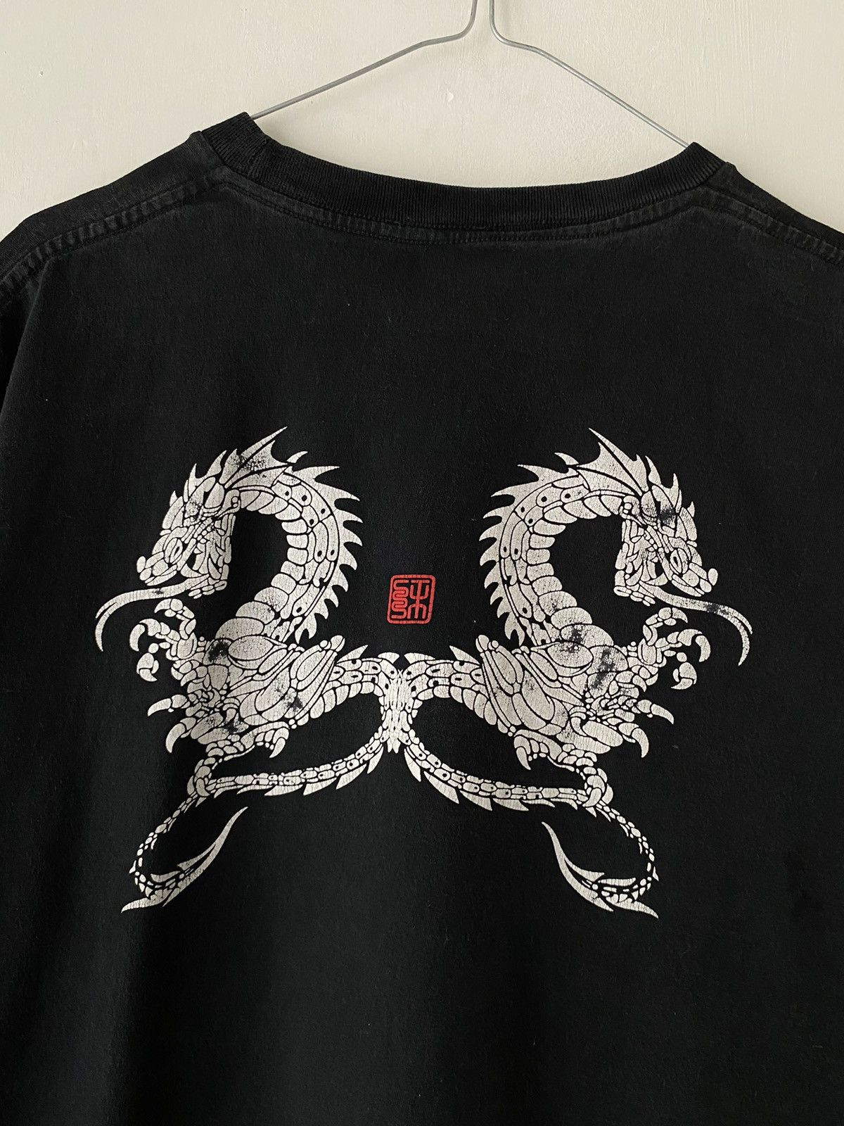 Stussy × Vintage Vintage Dragon Logo Stussy T-shirt Size US L / EU 52-54 / 3 - 4 Thumbnail