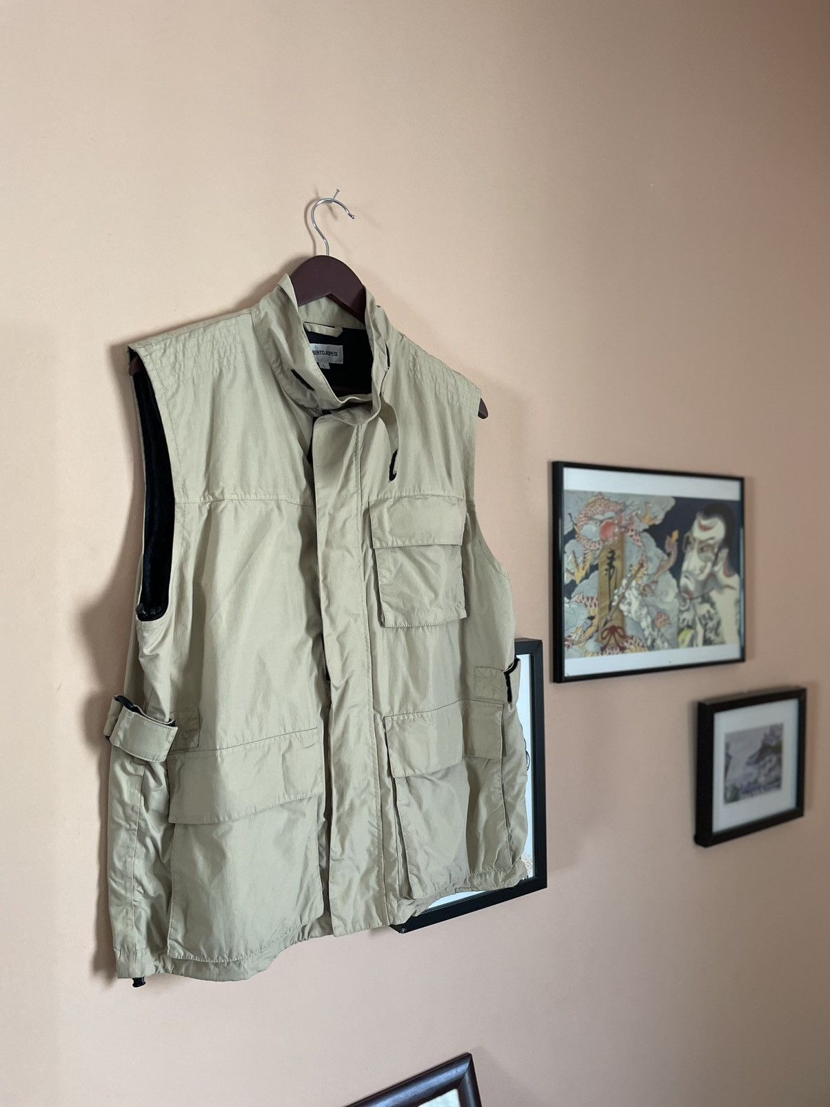 Aspesi Vintage Alberto Aspesi Utility pocket vest Size US L / EU 52-54 / 3 - 1 Thumbnail