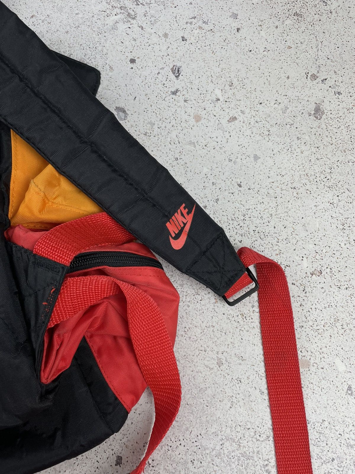 Nike Vintage Nike Old School Backpack Big Logo Size ONE SIZE - 13 Thumbnail