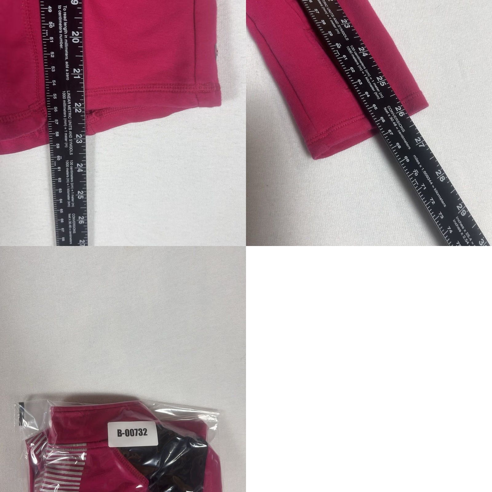 Fabletics Fabletics Jacket Womens M Hot Pink Knit 1/4 Zip Athletic Activewear Top, Short Sleeve? Size M / US 6-8 / IT 42-44 - 8 Thumbnail