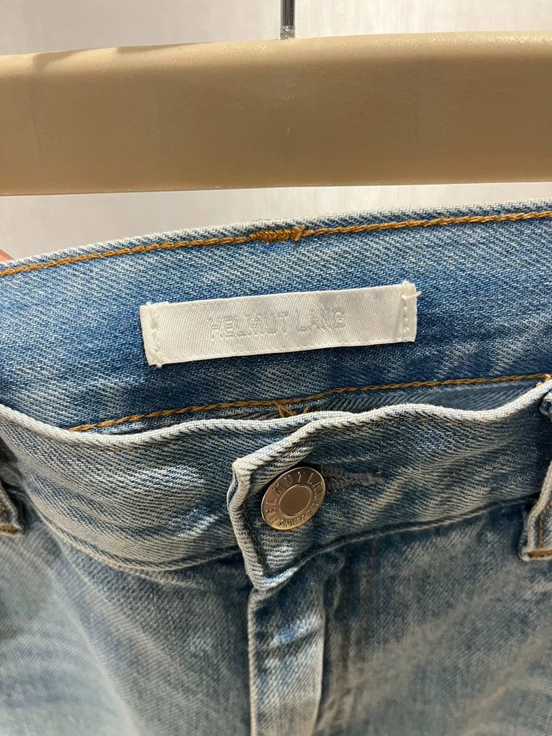 Helmut Lang Helmut Lang size 32SS24 Light Blue Loose Relaxed Zip Denim Size US 32 / EU 48 - 4 Thumbnail