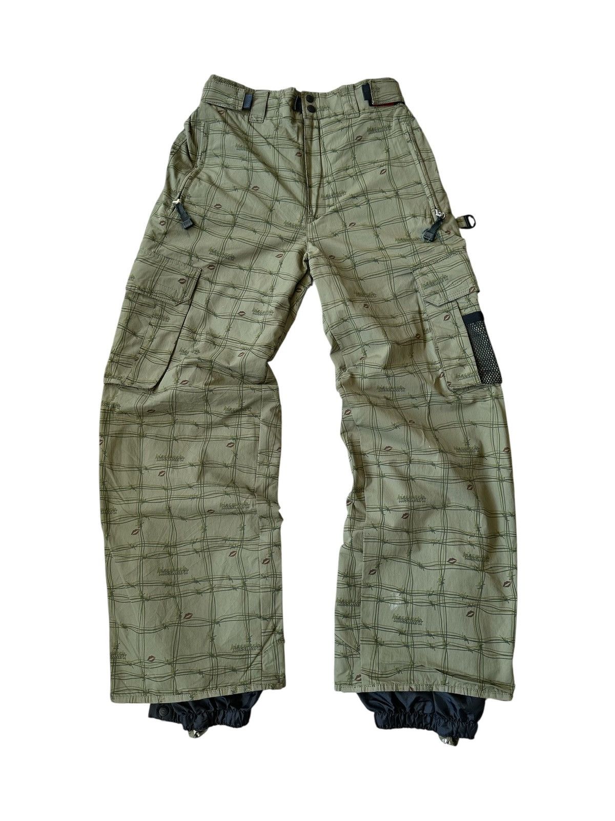 Japanese Brand 2000's Kissmark - Barbed gorpcore outdoor pants Size US 29 - 1 Thumbnail