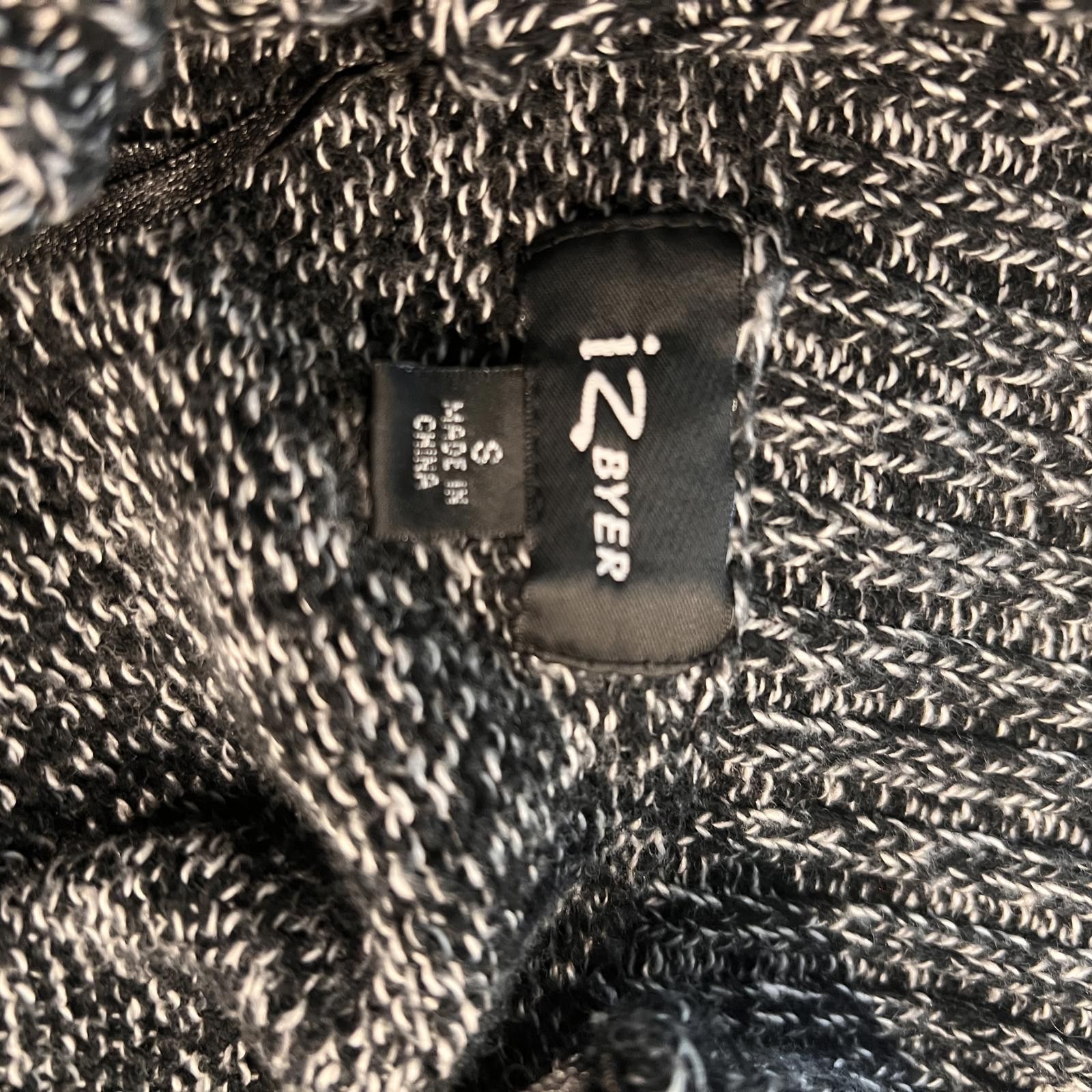 Other IZ Byer Women's Black and White Knit Sweater Dress Size S Size S / US 4 / IT 40 - 3 Thumbnail