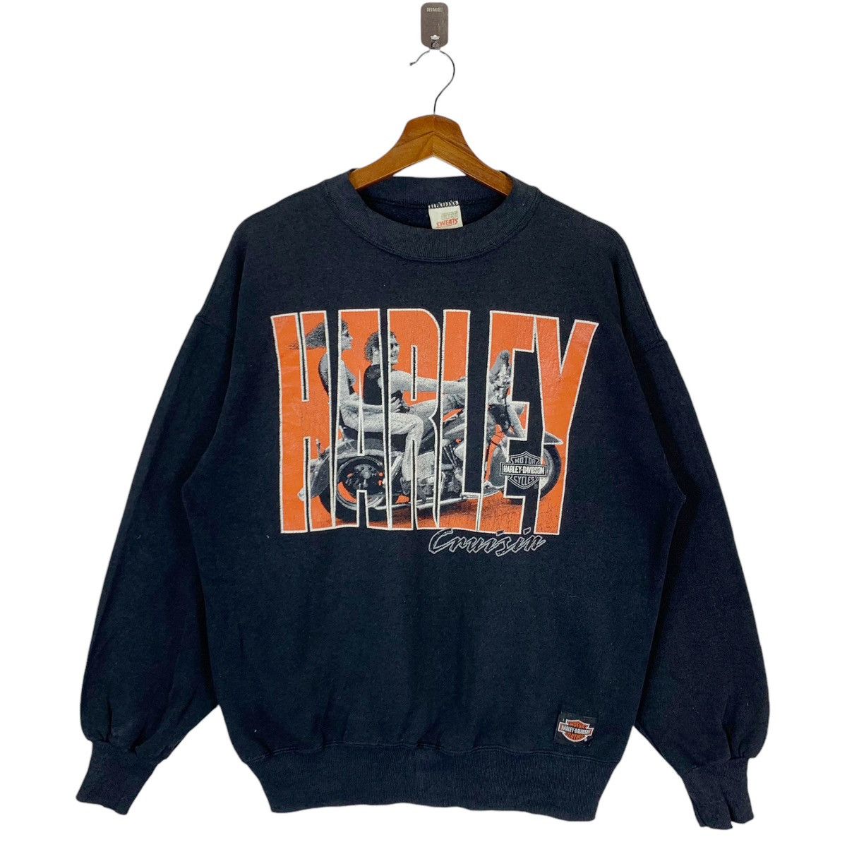 Harley Davidson × Vintage 90s HARLEY DAVIDSON MOTORCYCLE HOUSE MILWAUKEE Size US L / EU 52-54 / 3 - 2 Thumbnail