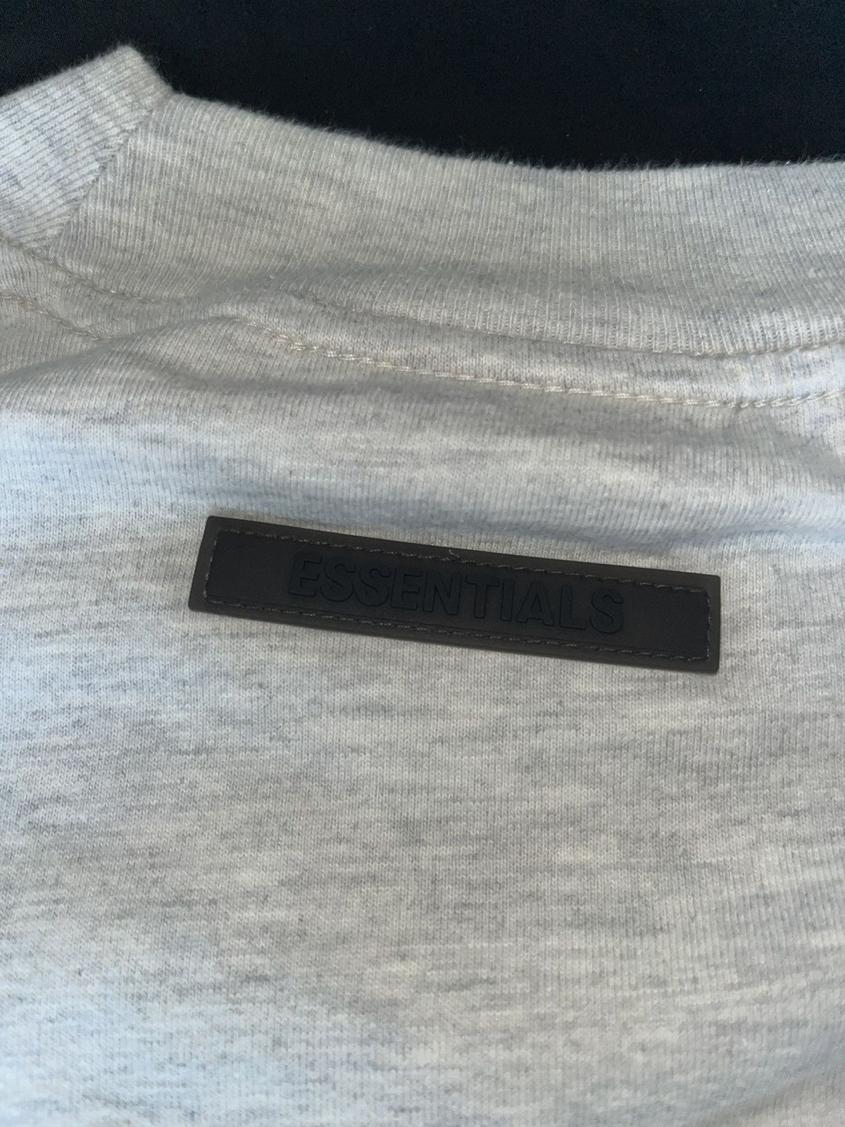 Essentials Oatmeal Essentials Long Sleeve Tshirt Size US S / EU 44-46 / 1 - 4 Thumbnail