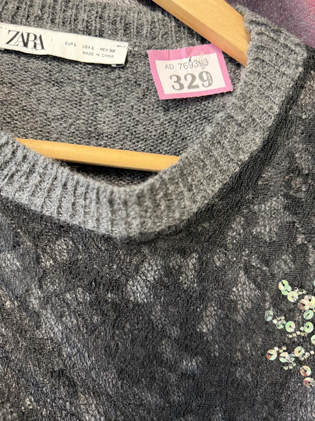 Other Zara sequin sweater in size L Size L / US 10 / IT 46 - 3 Thumbnail
