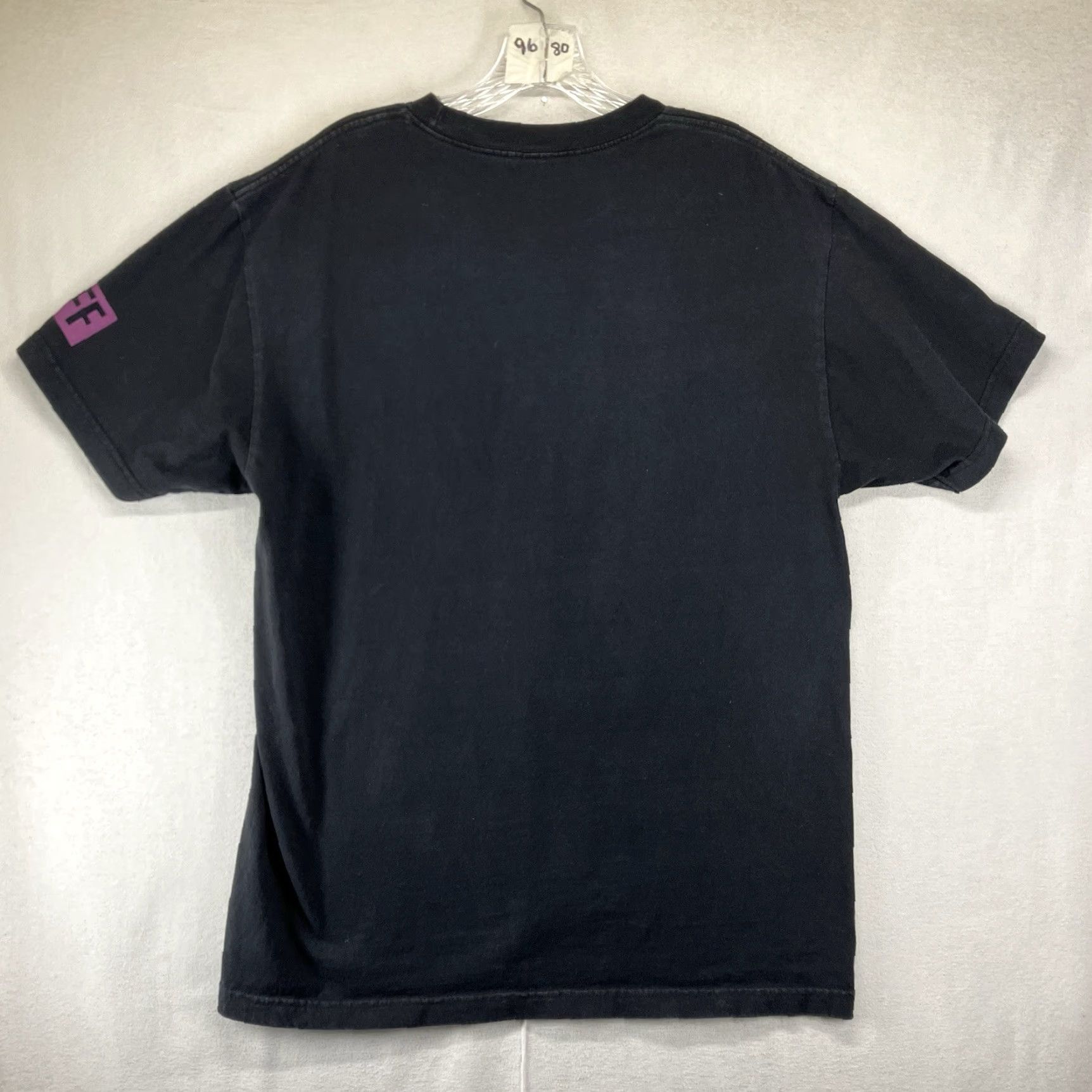 Disney Disney Collection X Neff Large Black Mickey Mouse Checkered Floral Cotton T-Shirt Men Size US L / EU 52-54 / 3 - 2 Thumbnail
