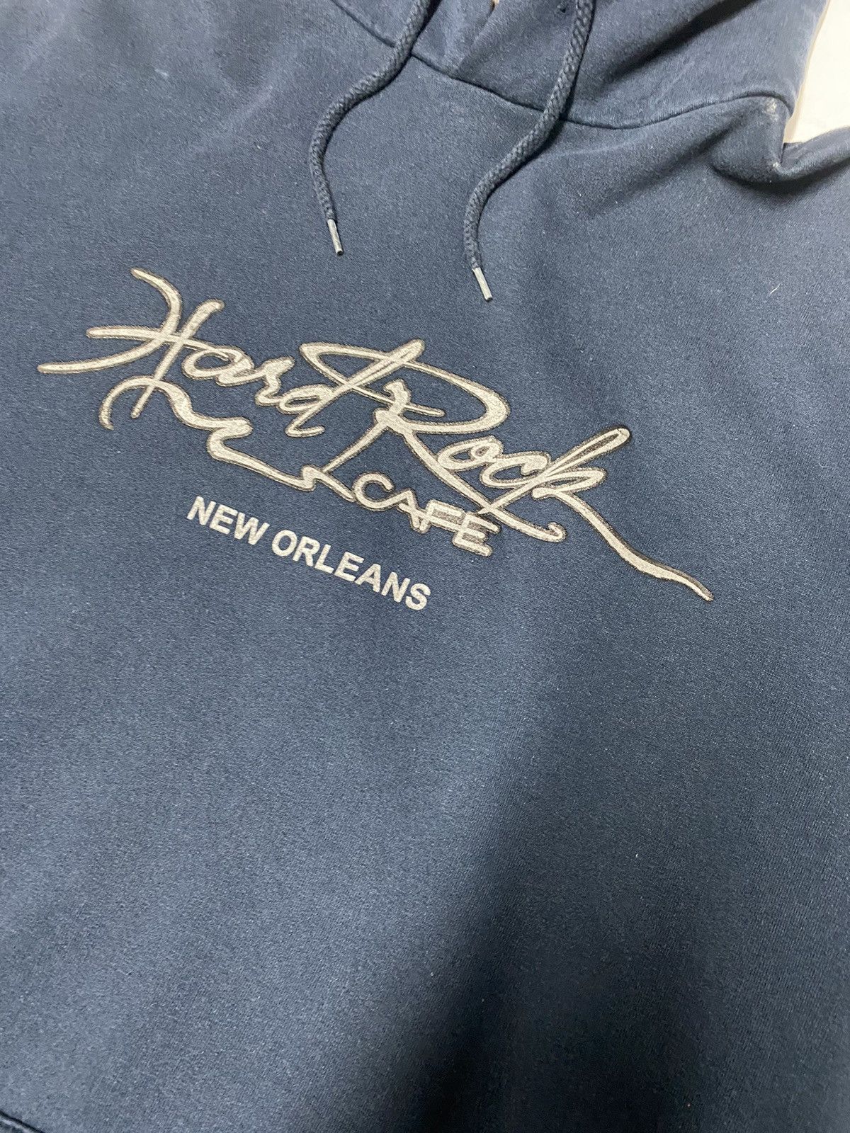Hard Rock Cafe × Vintage Vintage Y2K 90’s Skater Streetwear Hard Rock Hoodie XXL Size US XXL / EU 58 / 5 - 2 Thumbnail