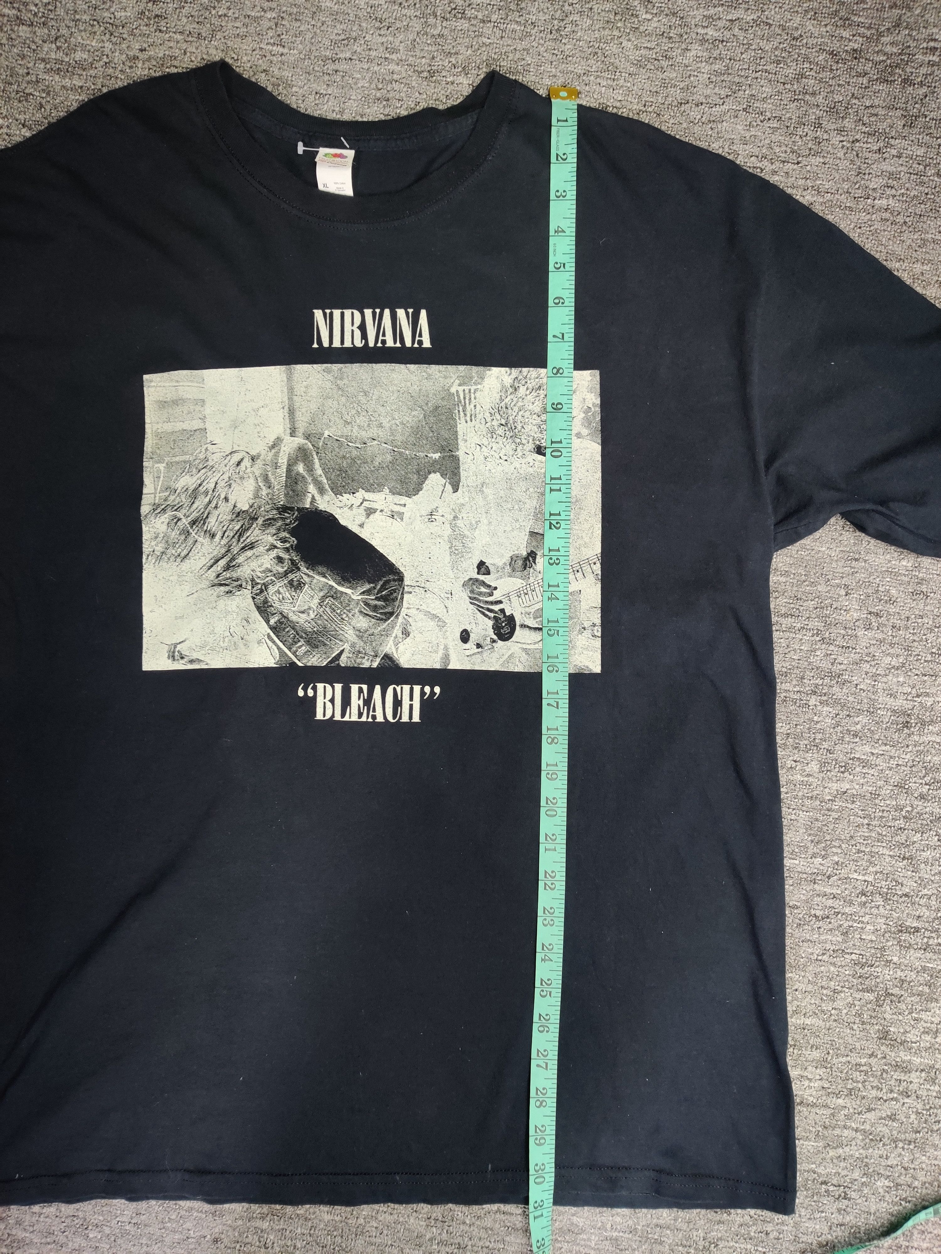 Band Tees Vintage Nirvana Bleach Band Long Sleeve Tshirt Size US XL / EU 56 / 4 - 10 Thumbnail