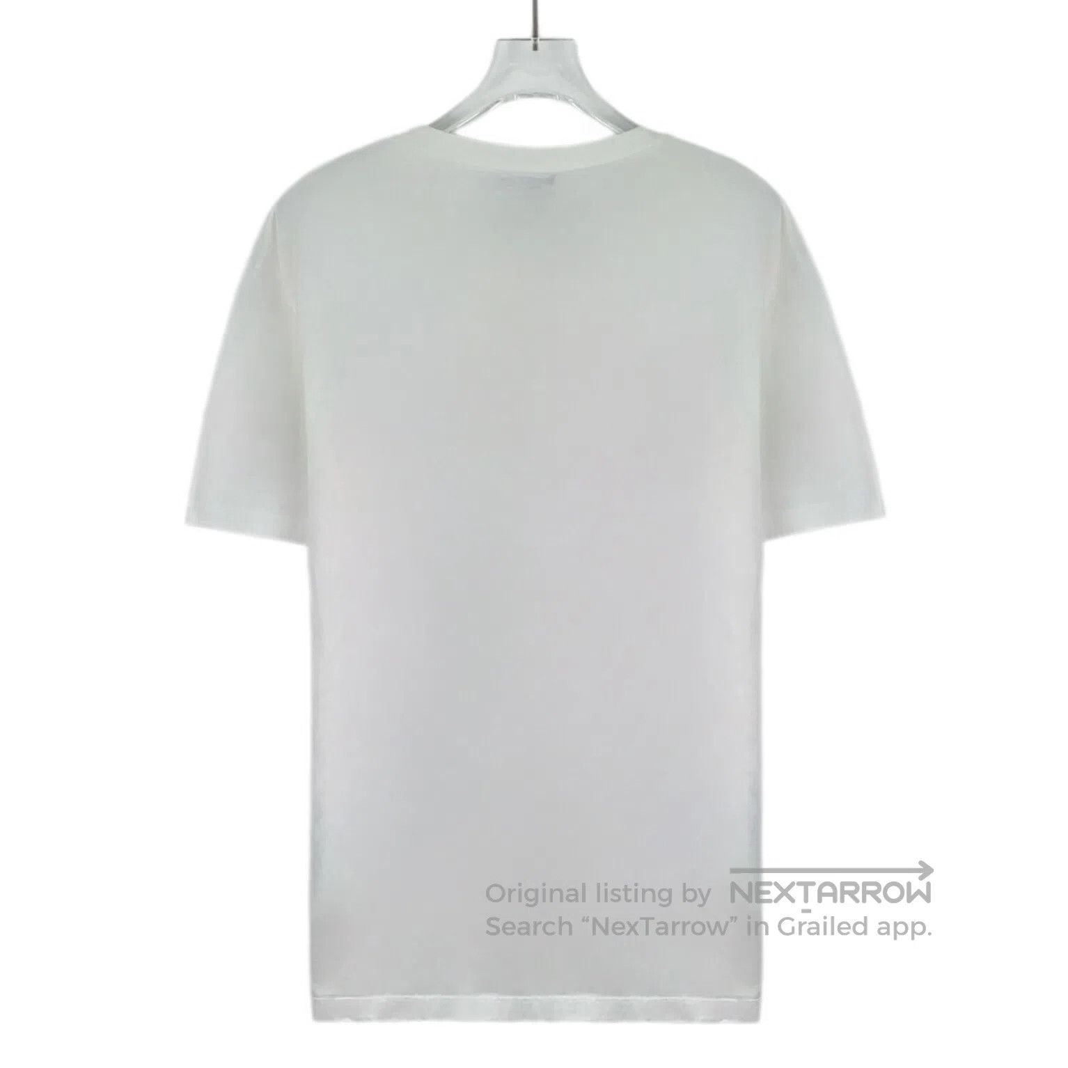 Prada Prada White pocket floral embroidery cotton crew neck shor Size US L / EU 52-54 / 3 - 2 Thumbnail