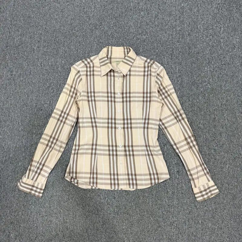 Burberry Burberry Color-Block Cotton Women's Shirt Size XS / US 0-2 / IT 36-38 - 1 Thumbnail