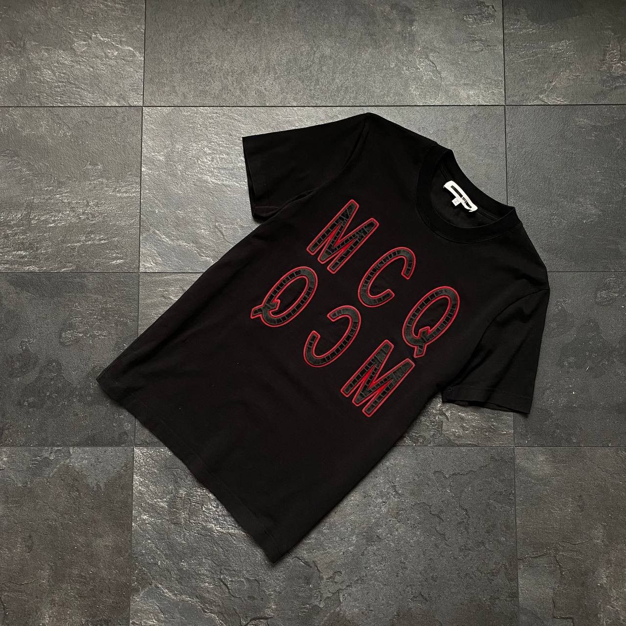 Alexander McQueen × Vintage Vintage big logo rare McQ tee shirt Size US XS / EU 42 / 0 - 1 Thumbnail