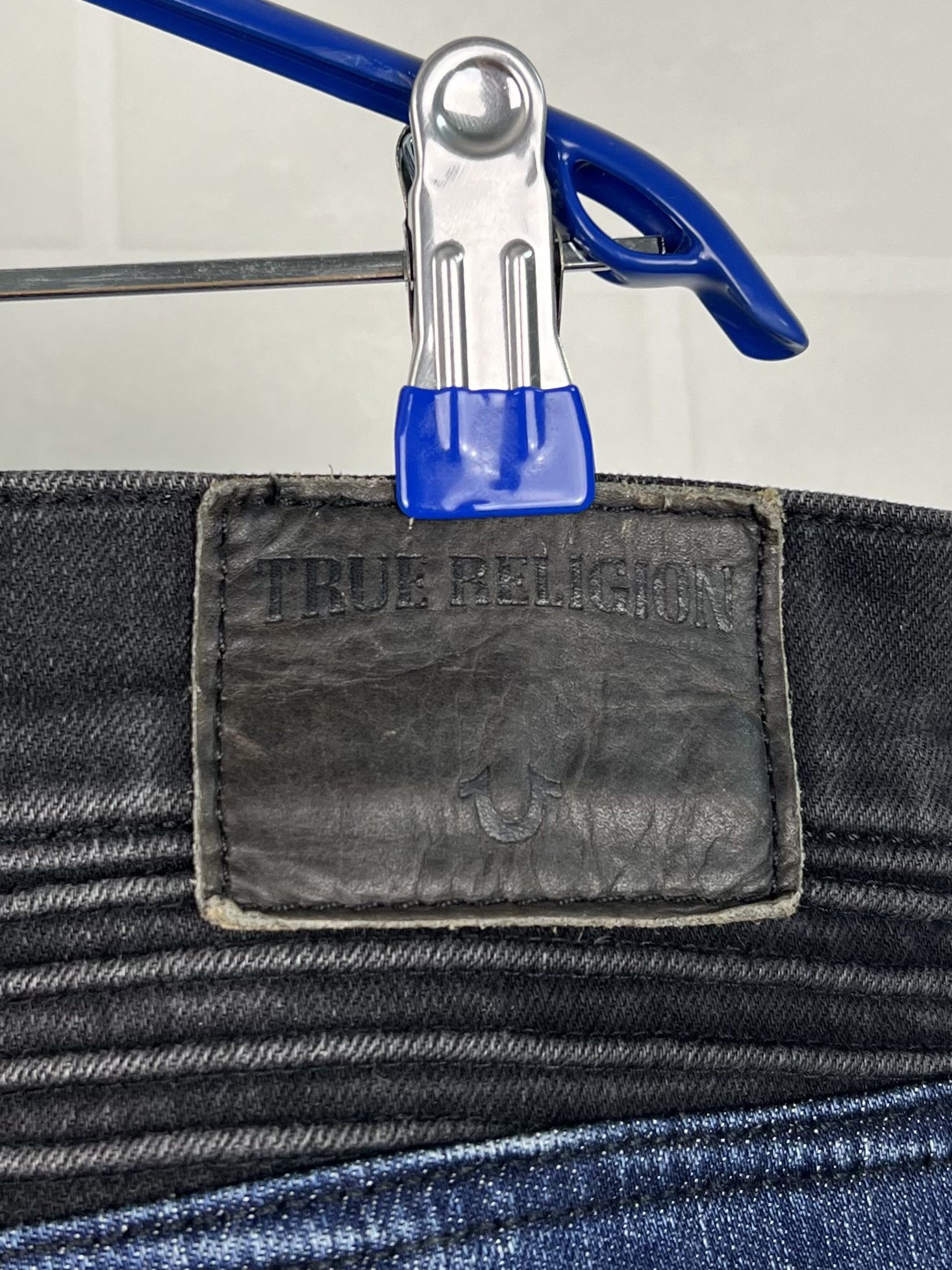 True Religion TRUE RELIGION Denim Pants Pocco Moto Relaxed Skinny 2 Men's Size US 34 / EU 50 - 4 Thumbnail
