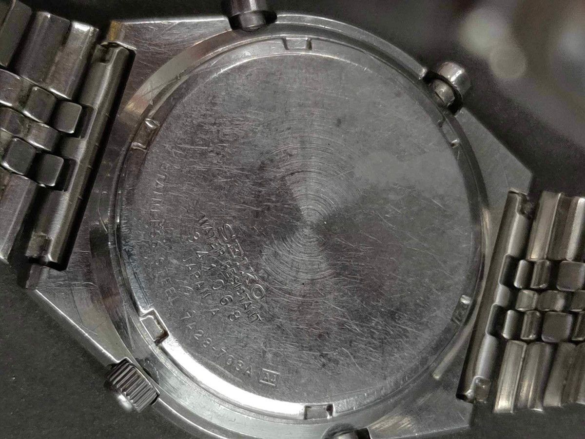 Seiko × Vintage Rare Vintage SEIKO 7A28-703A Pepsi Chronograph Men’s Watch Size ONE SIZE - 14 Thumbnail