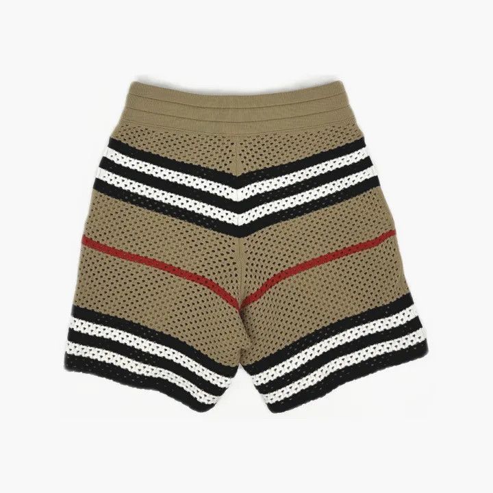 Burberry Burberry Burberry Colorblock Striped Casual Shorts for Men Size US 27 - 3 Thumbnail